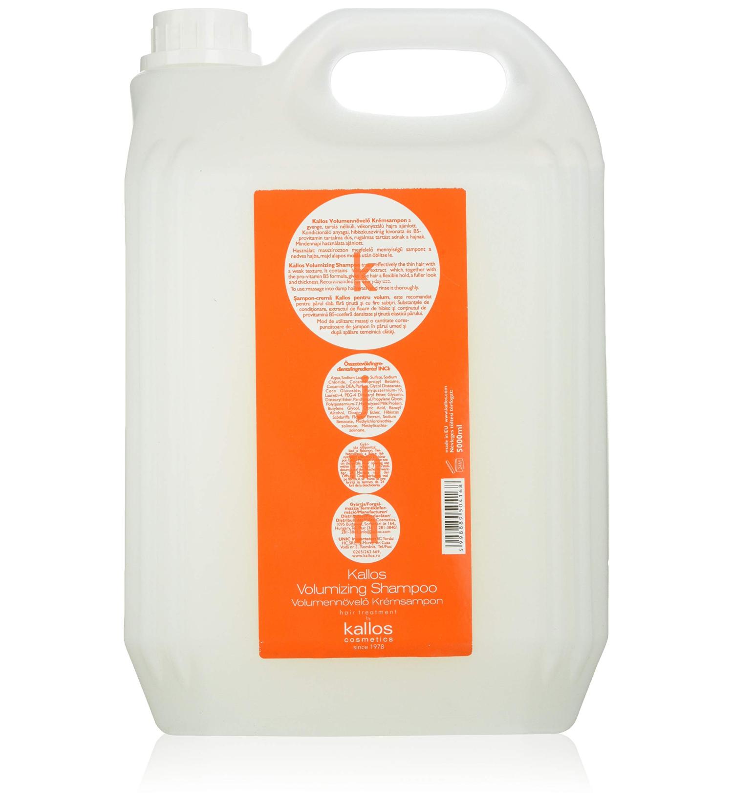 Kallos Kjmn Szampon Volumisant 5000 ml
