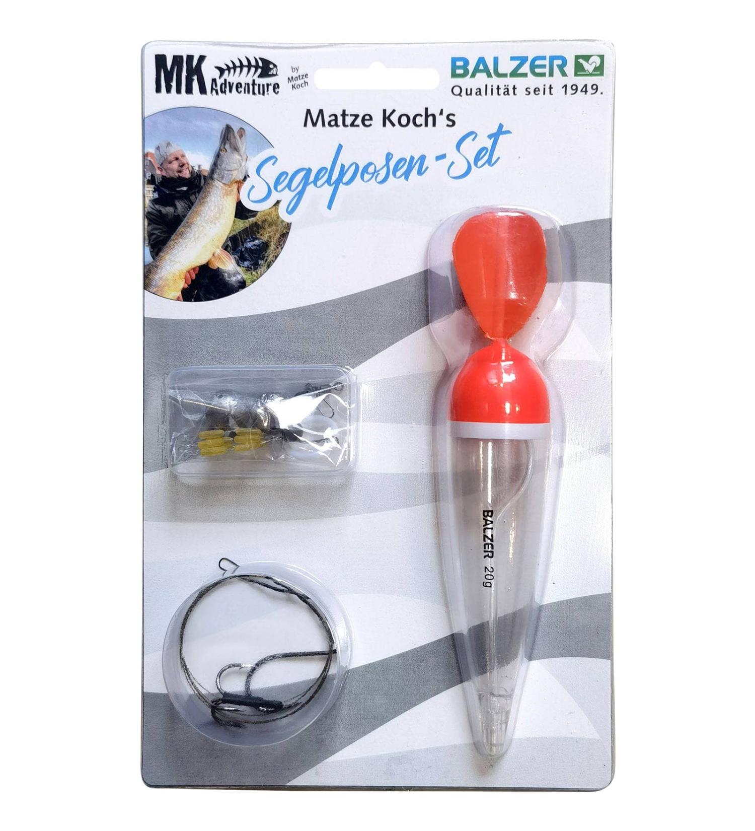 Balzer Matze Koch Sailing Float Set for Bait Fish