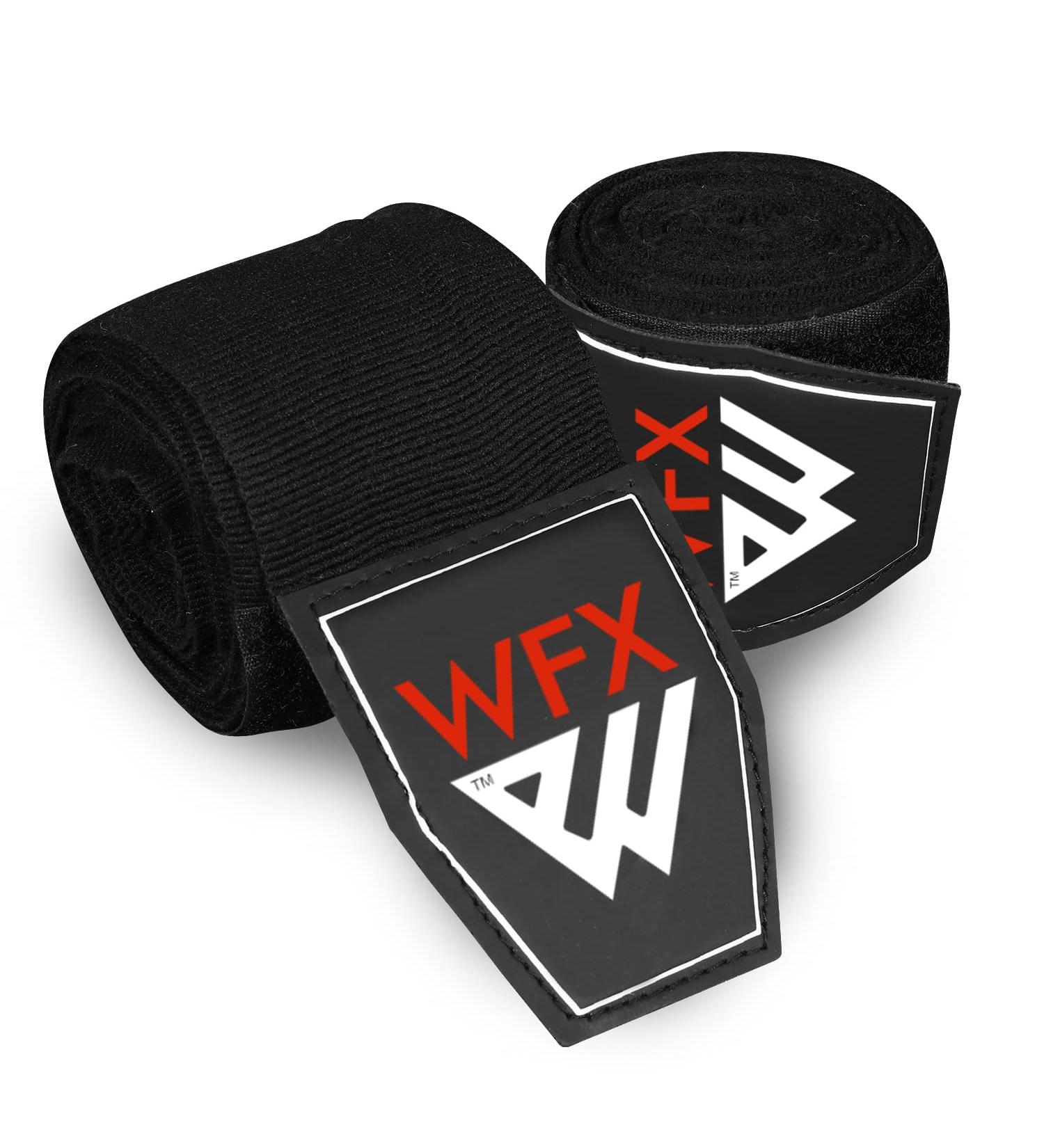 WFX Boxing Handwraps 3.5 & 4.5 Meters | Martial Arts Inner Gloves & Wrist Support | Durable Punch Bandage for Ankle & Hand Protection - Buy Online on GoSupps.com