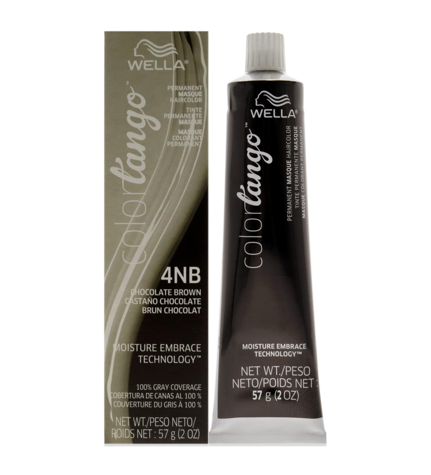 WELLA Color Tango 4NB Med Neutral Brown Permanent Hair Color Masque - Buy Online on GoSupps.com