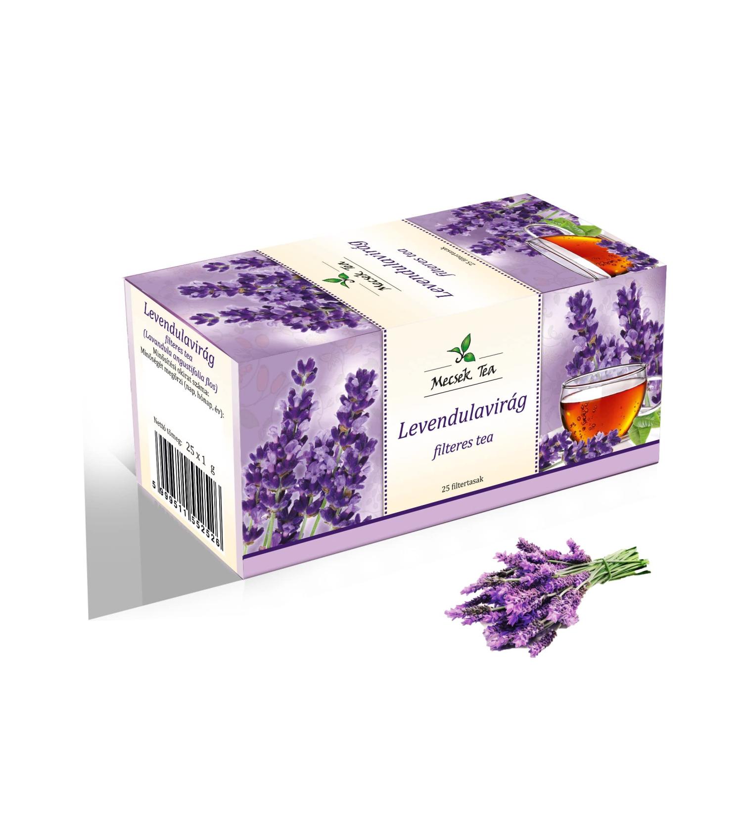 Mecsek Lavender Flower Natural Premium Herbal Tea Calm Relax Digestion Tea