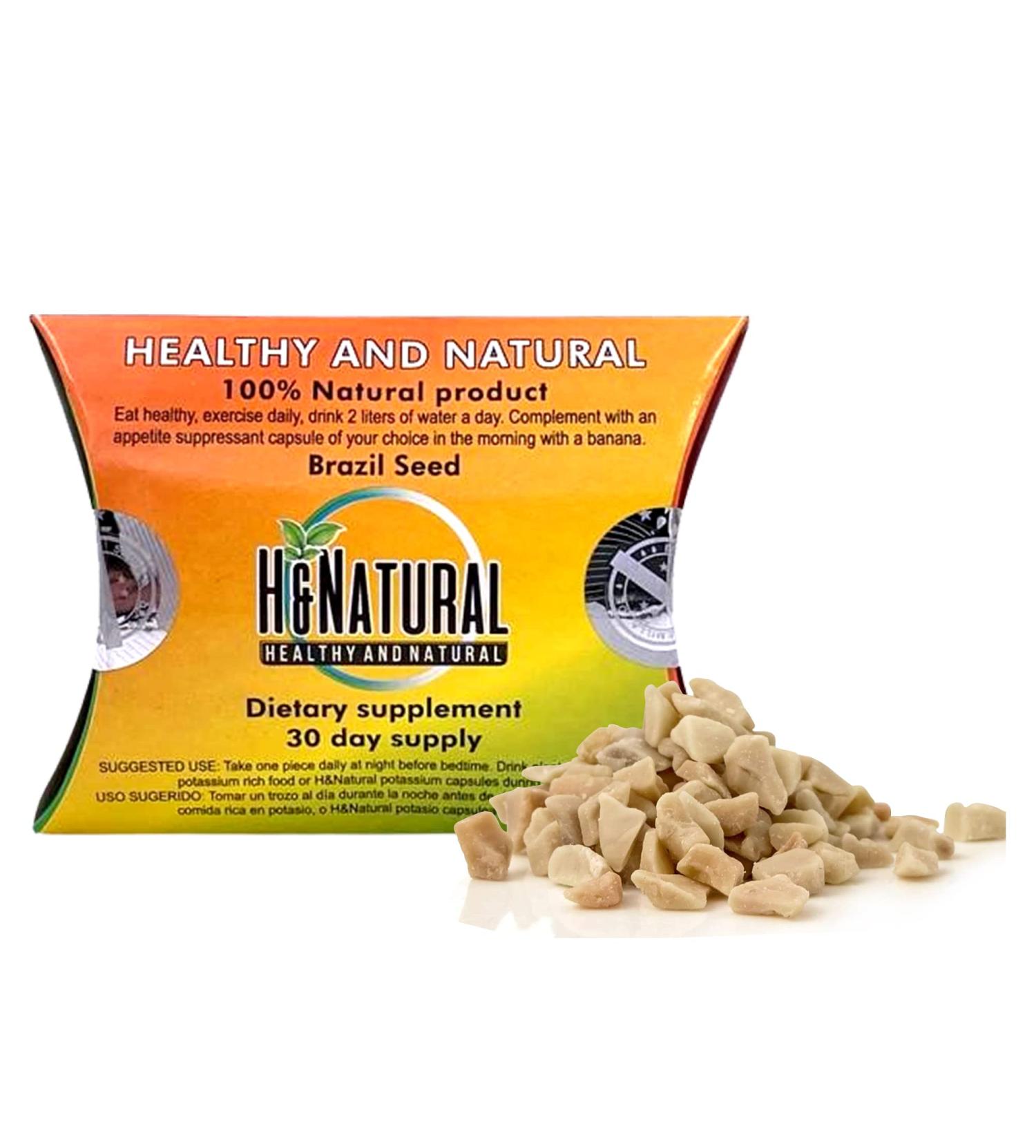 Authentic Semilla De Brazil 100% Original Fat Burner with Original Stamps - Large Size Seed - Orange Box - Buy Online on GoSupps.com
