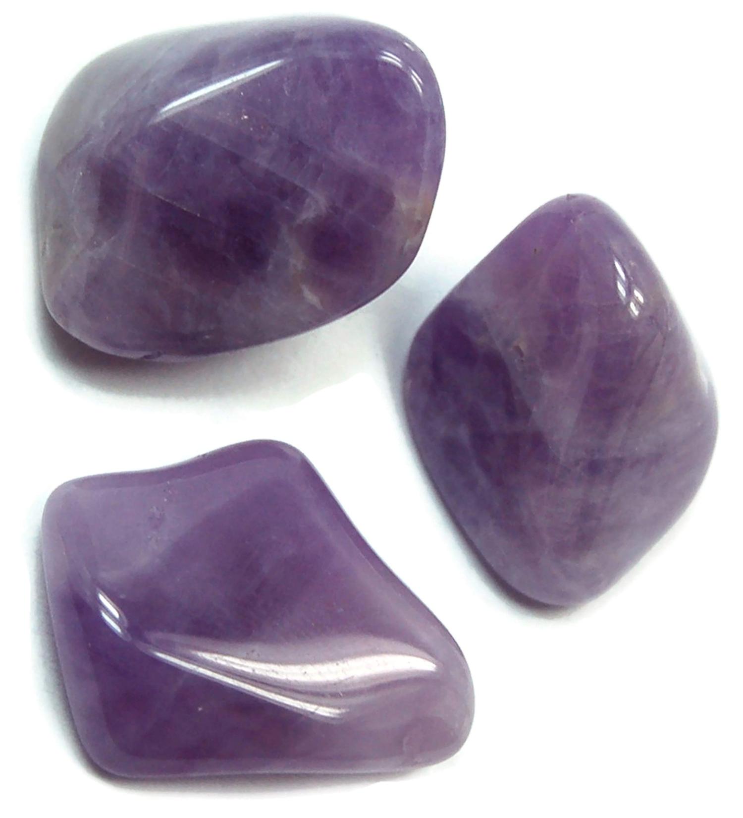 Real Healing Crystals India - Beginner's Healing Stones - Tumbled Amethyst for Witchcraft - Buy Online on GoSupps.com