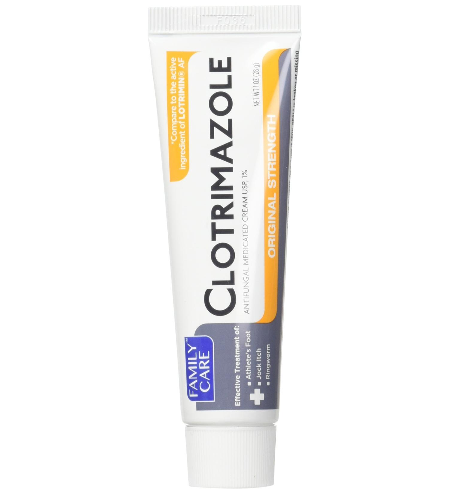 3 Pk. Family Care Clotrimazole Anti-Fungal Cream 1% USP - 831527005052-1 - Buy Online on GoSupps.com