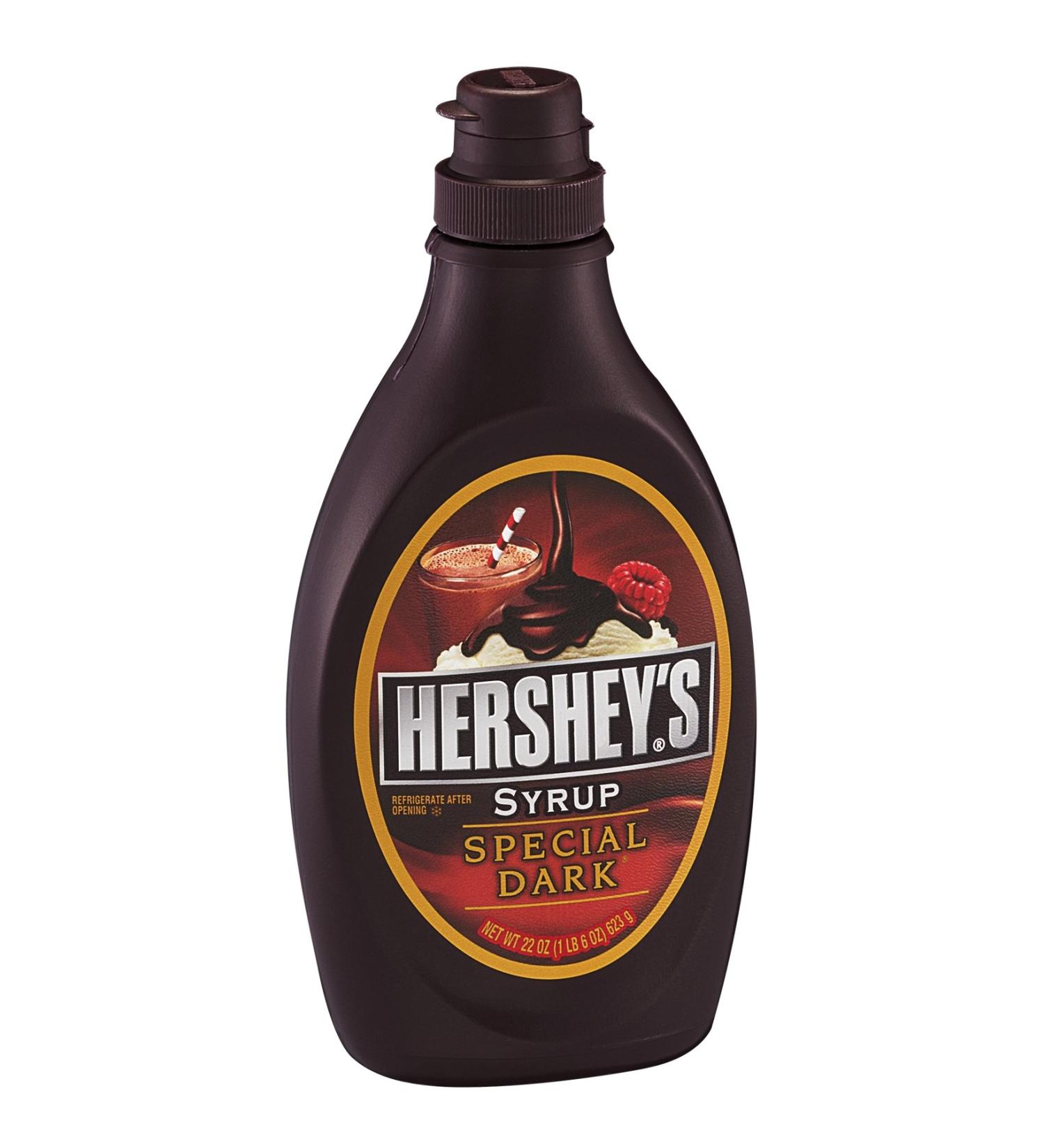 Hershey's Special Dark Syrup 22 oz Bottle - 3 Pack | Rich & Decadent Chocolate Sauce - Buy Online on GoSupps.com