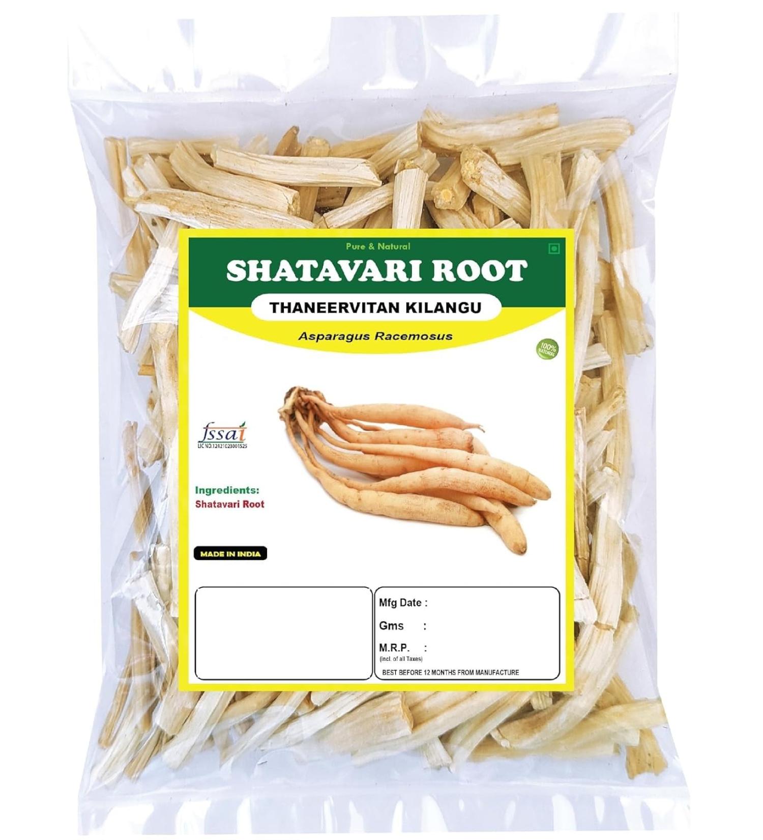 sm Shatavari Root | Thaneervittan Kilangu | Asparagus Racemosus 200g - Buy Online on GoSupps.com
