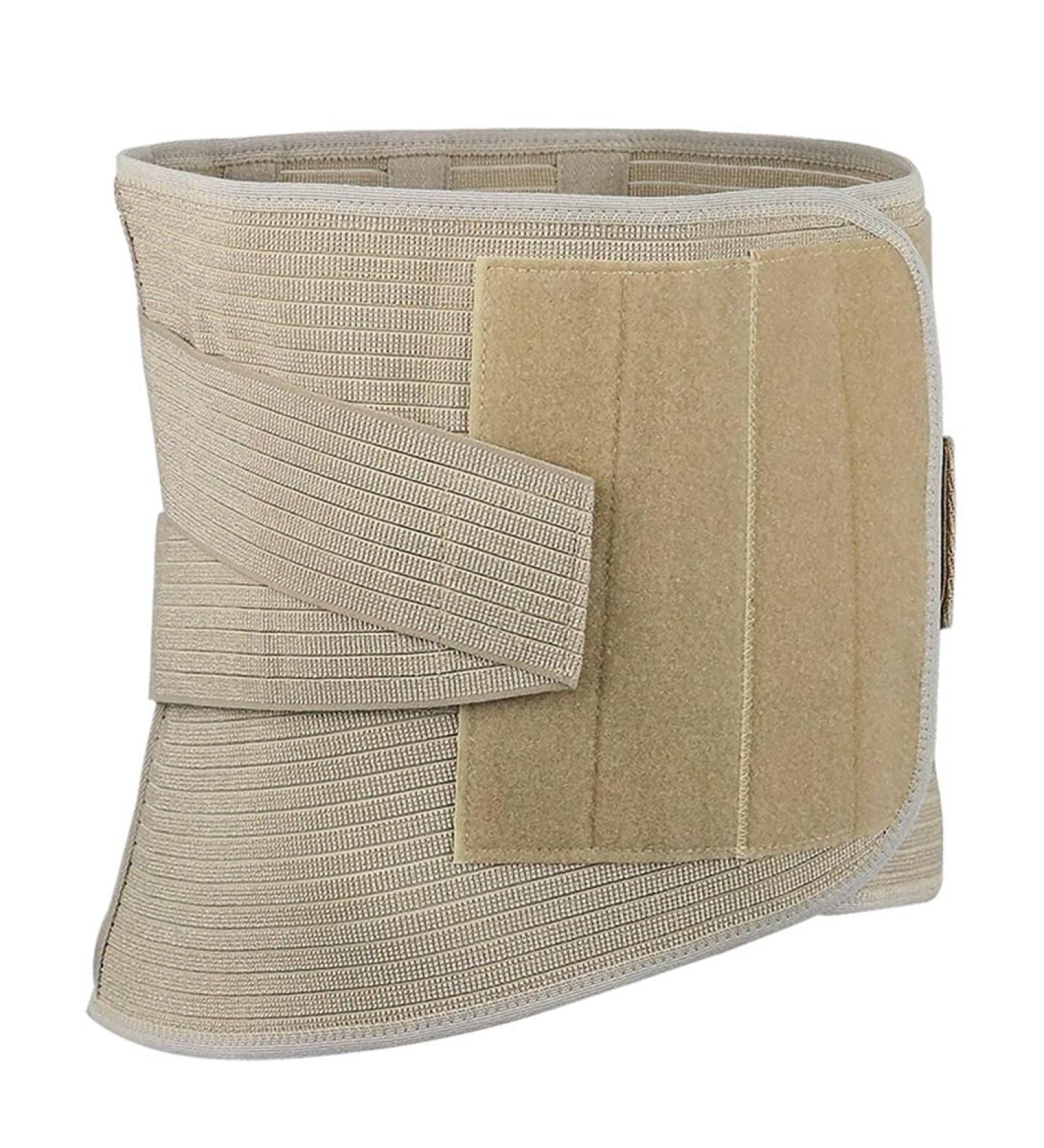 Breathable Lower Back Support Belt for Pain Relief - Lumbar Peg Straps for Scoliosis Spinal Stenosis & Herniated Disc - Beige L/XL for Men & Women - Buy Online on GoSupps.com