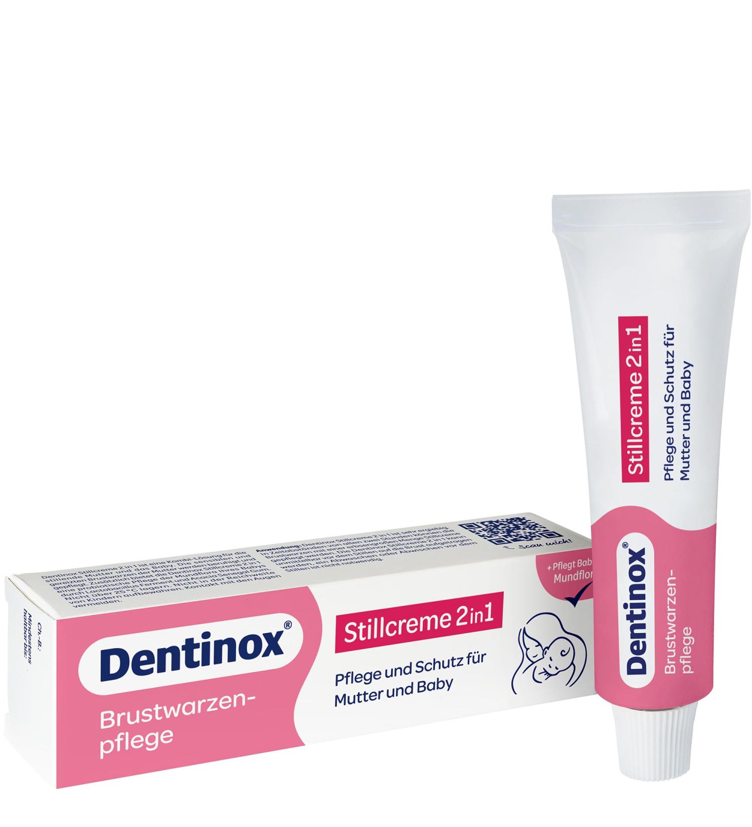  Dentinox Dentinox 2 in 1 Nursing Cream for 2 in 1 Effect - Gentle Care and Support of the Oral Flora - 30ml - Buy Online on GoSupps.com