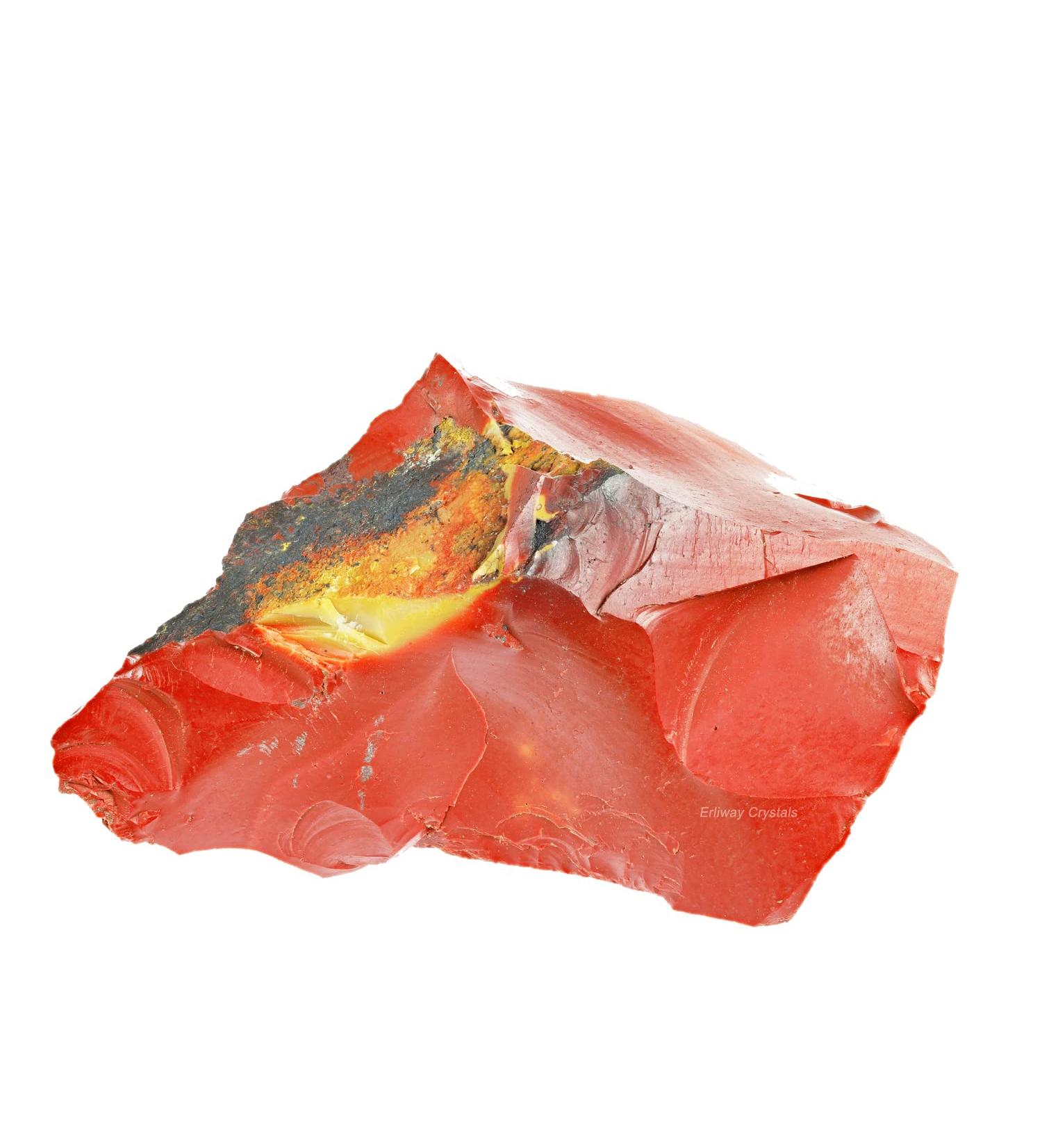 Red Jasper Raw Crystals 1.25-2.0 | Natural Healing Stones for Tumbling, Polishing, Wicca & Reiki - Buy Online on GoSupps.com