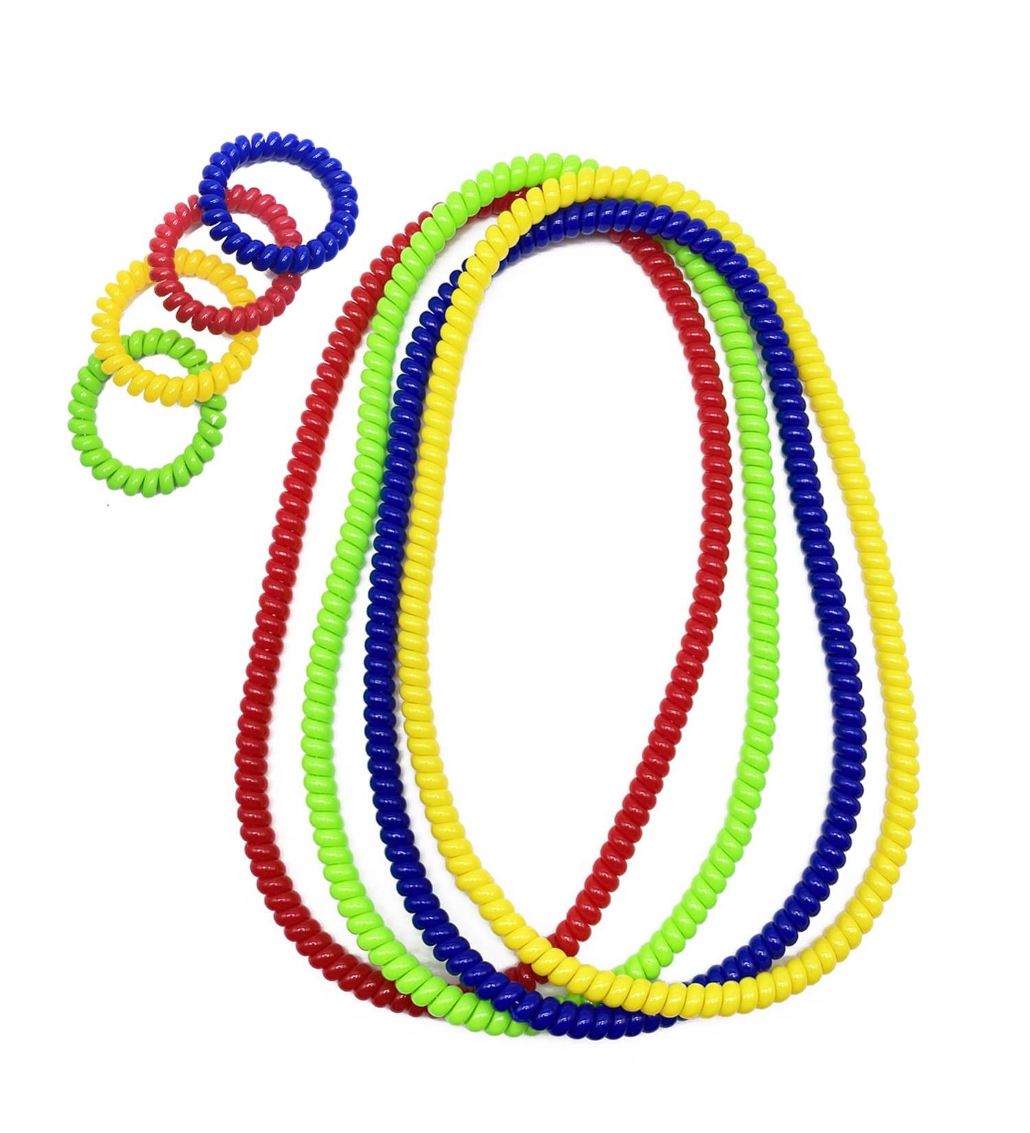 Sensory Chew Necklaces and Bracelets Set 8 Pack - Oral Sensory Toys for Kids with Autism, Anxiety, Nail Biting - Hlyejun Chew Necklace Replacement - Calming Sensory Tools for Autistic Children - Buy Online on GoSupps.com