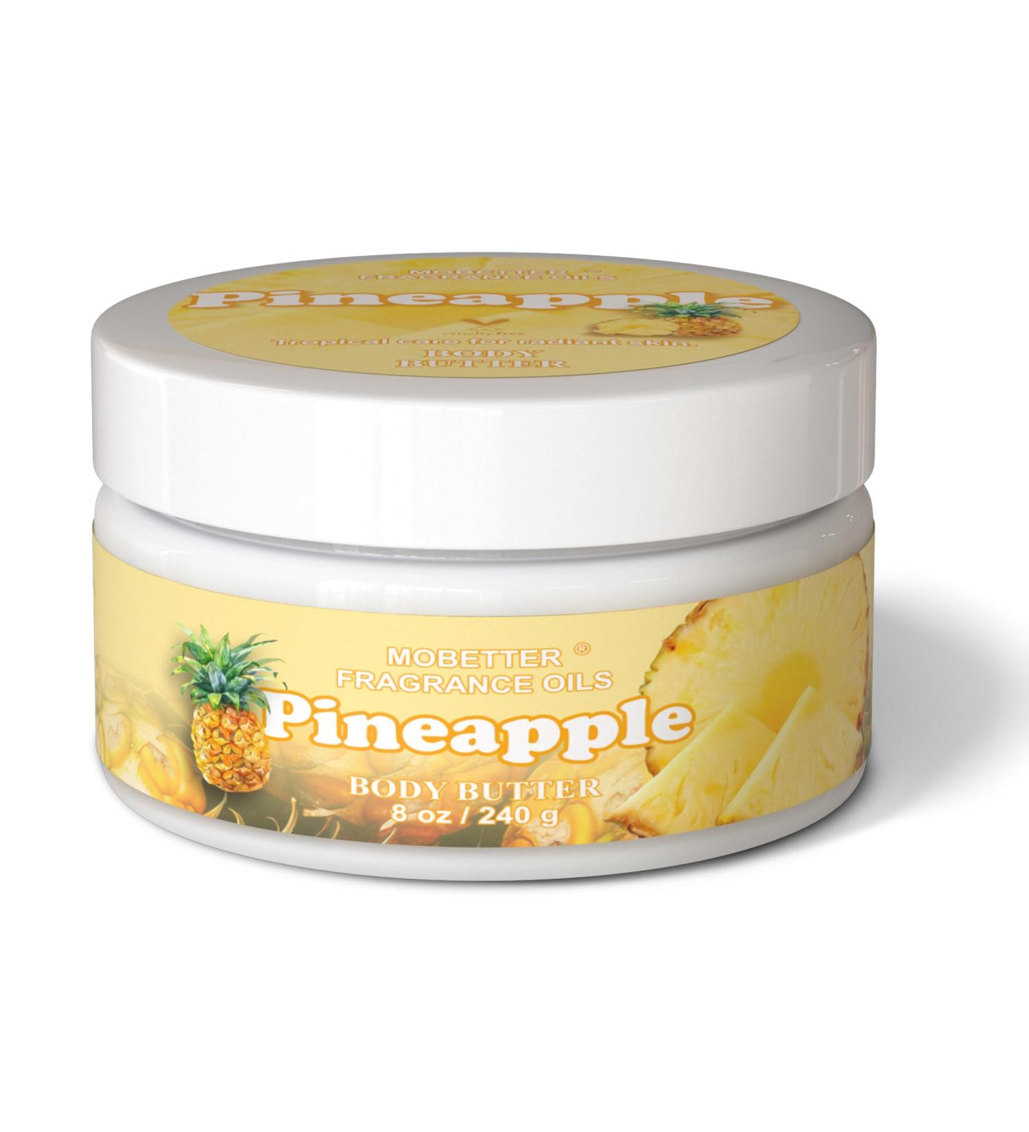 MOBETTER FRAGRANCE OILS Pineapple 8 Oz Body Butter for Unisex - Buy Online on GoSupps.com