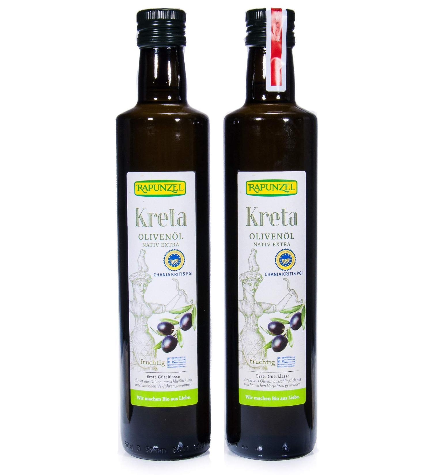 Rapunzel Organic Extra Virgin Olive Oil Crete PGI - 2 x 500ml (Pack of 2) | Premium Quality International Shipping - Buy Online on GoSupps.com