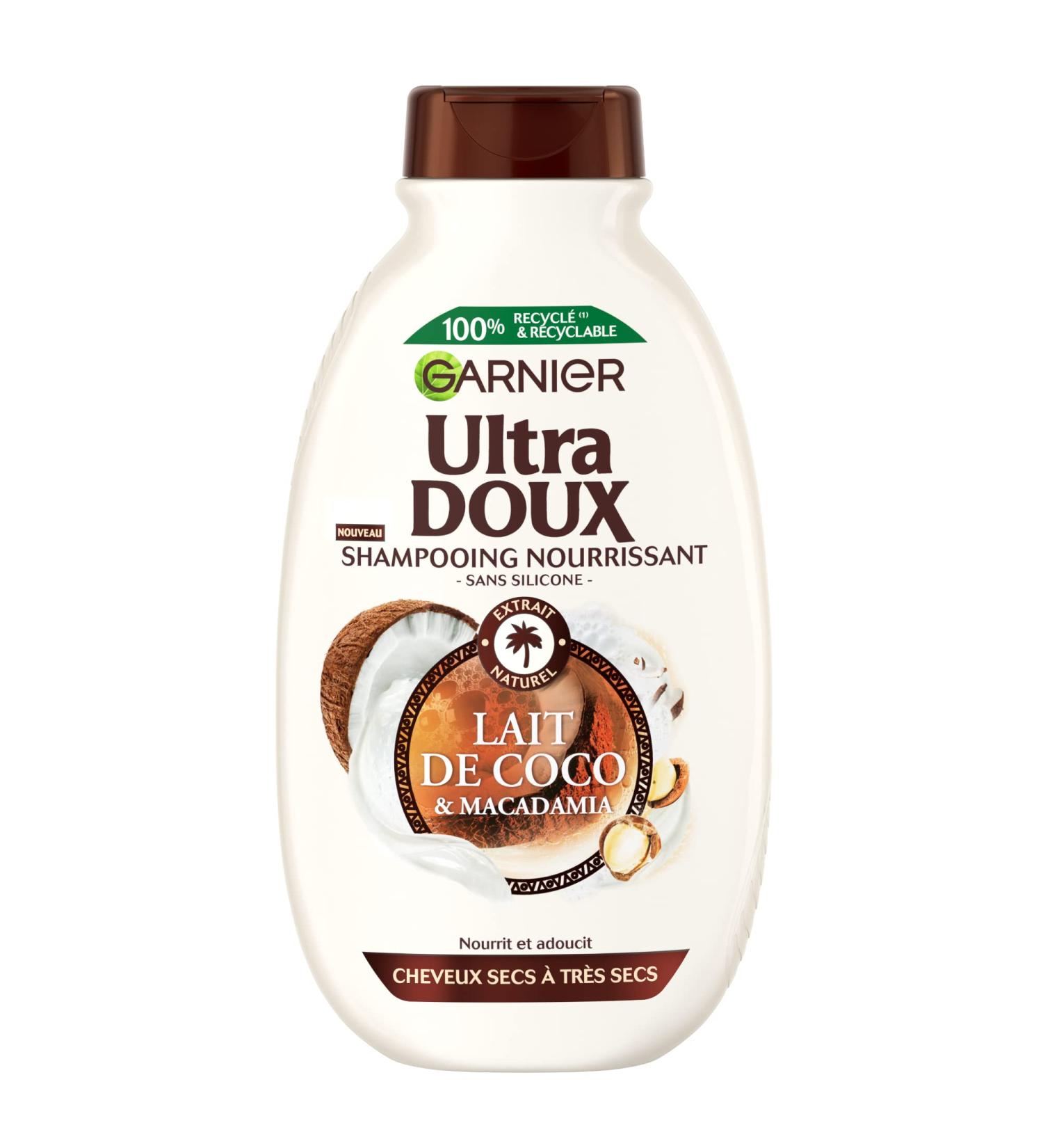 Garnier Ultra Doux Coconut Milk Softening Shampoo 300 ml