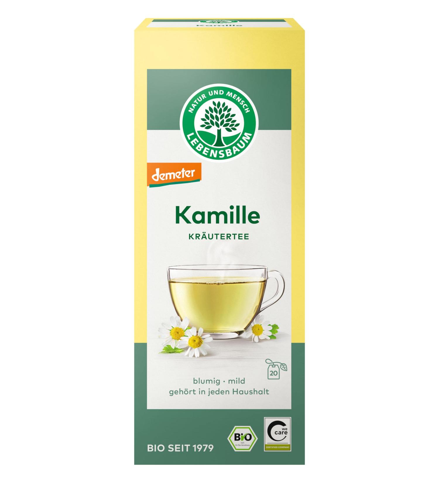  Lebensbaum Lebensbaum Chamomile Tea in an Infusion Bag - Tree of Life - 20 x 1.5 g - Buy Online on GoSupps.com