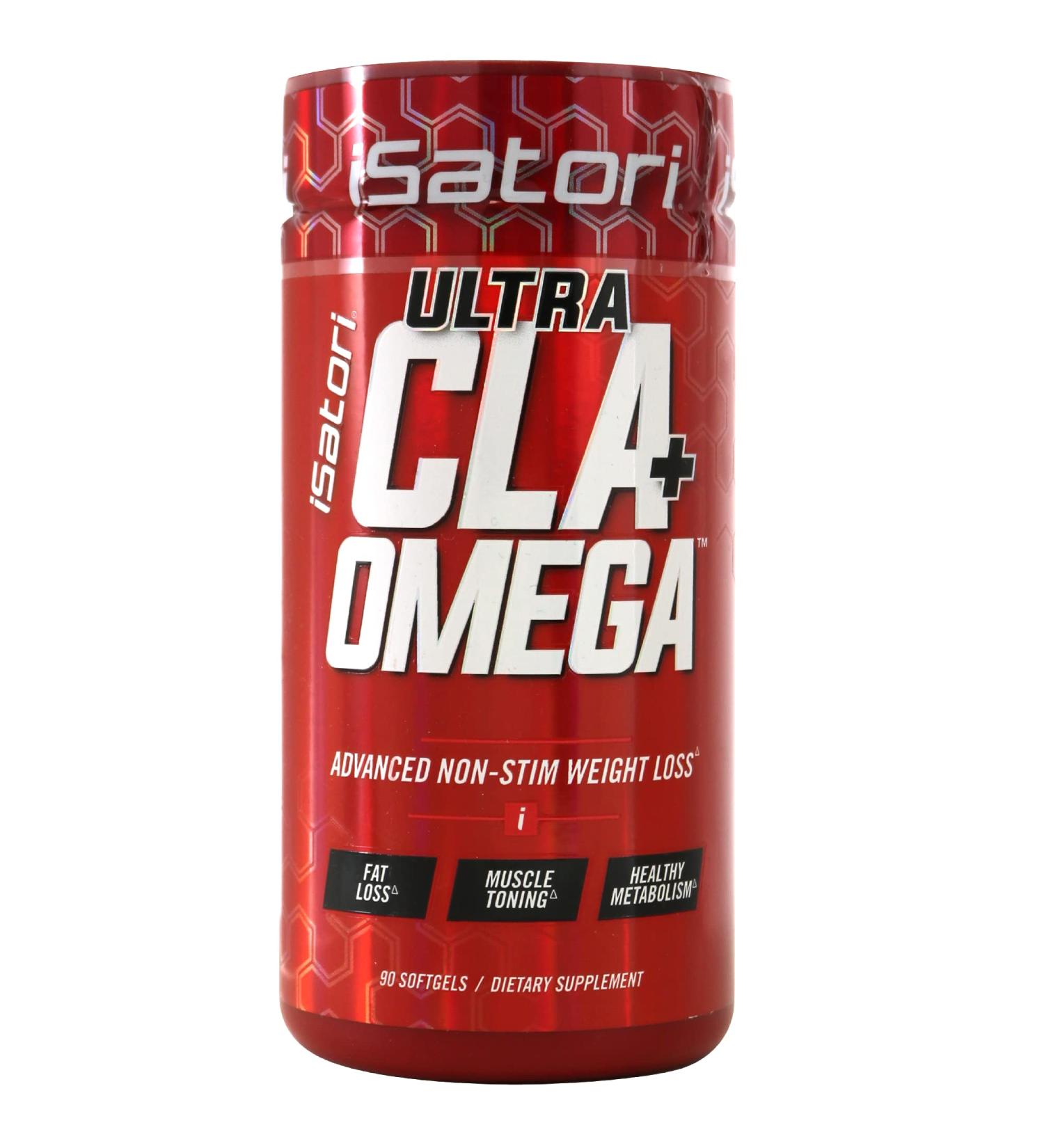 iSatori Ultra CLA Omega 3 6 9 Safflower & Fish Oil Blend - Weight Loss & Muscle Toner Supplement - 90 Softgels - Buy Online on GoSupps.com