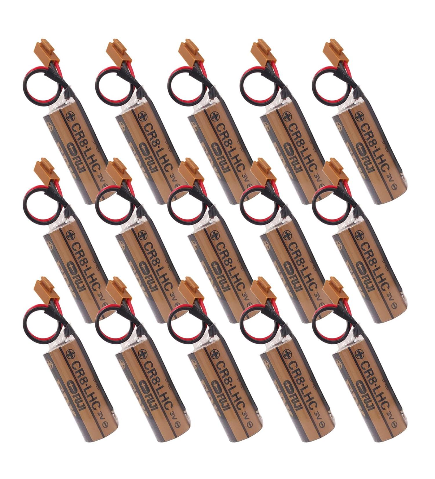 Pack of 15 CR8.LHC 3V 2600mAh Batteries for Fuji FDK CR8-LHC | Memory Backup Power for Water Meters - Buy Online on GoSupps.com