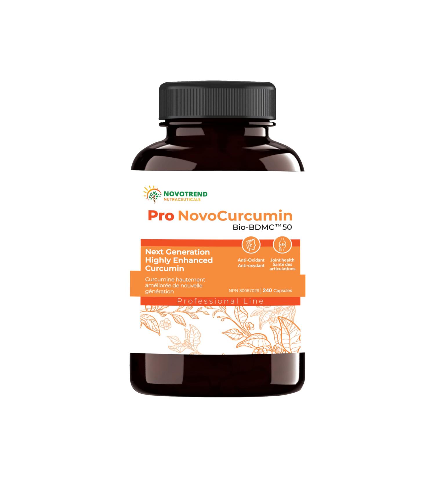 BIOBDMC Pro NovoCurcumin-BioBDMC50-Next Generation Highly Enhanced Curcumin-240 Capsules - Buy Online on GoSupps.com