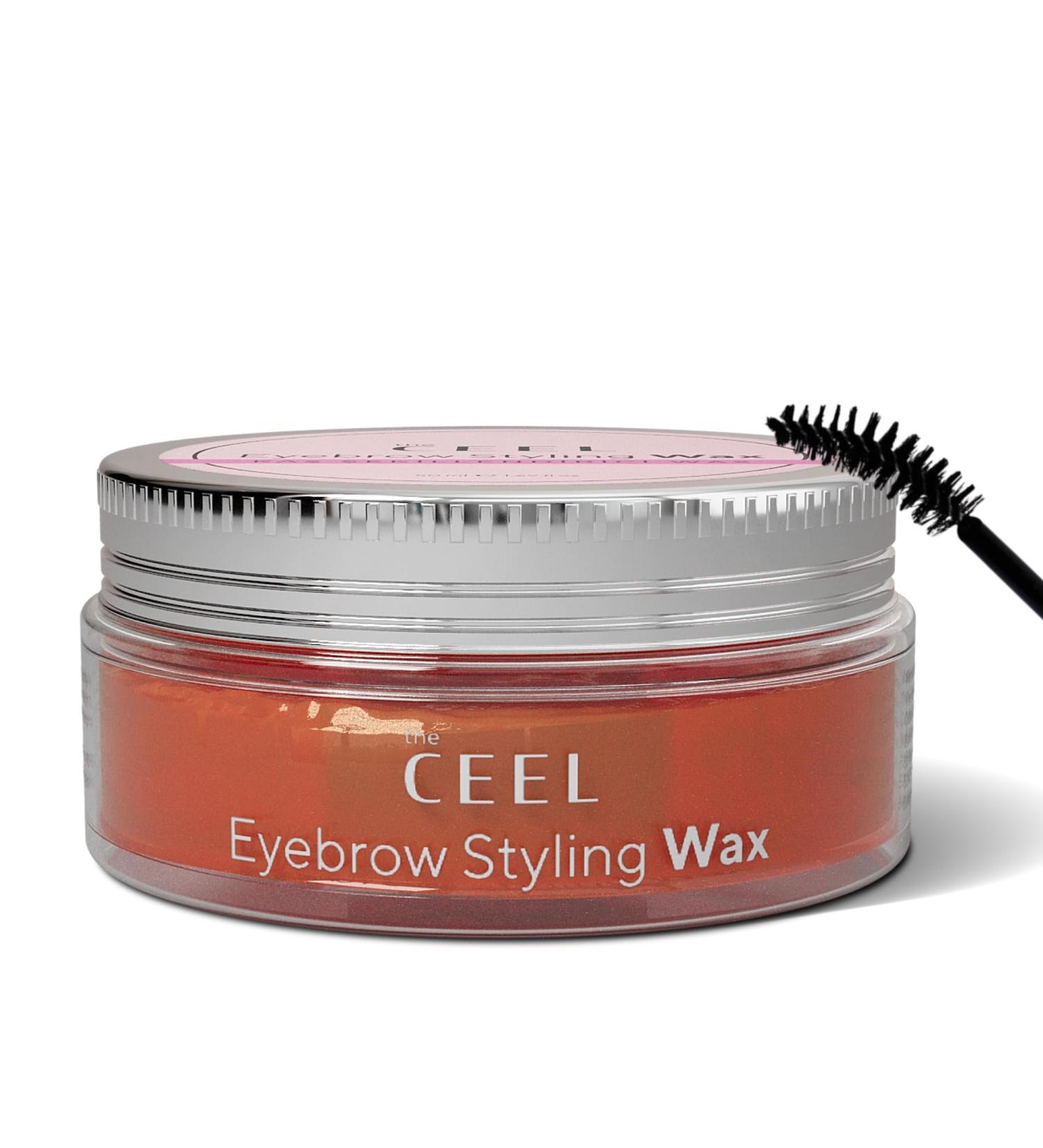 The Ceel Brow Lifting Gel Clear & Long Lasting Eyebrow Shaping Lifting Gel with Castor Oil, Vitamin E, Brush Included, 50ml