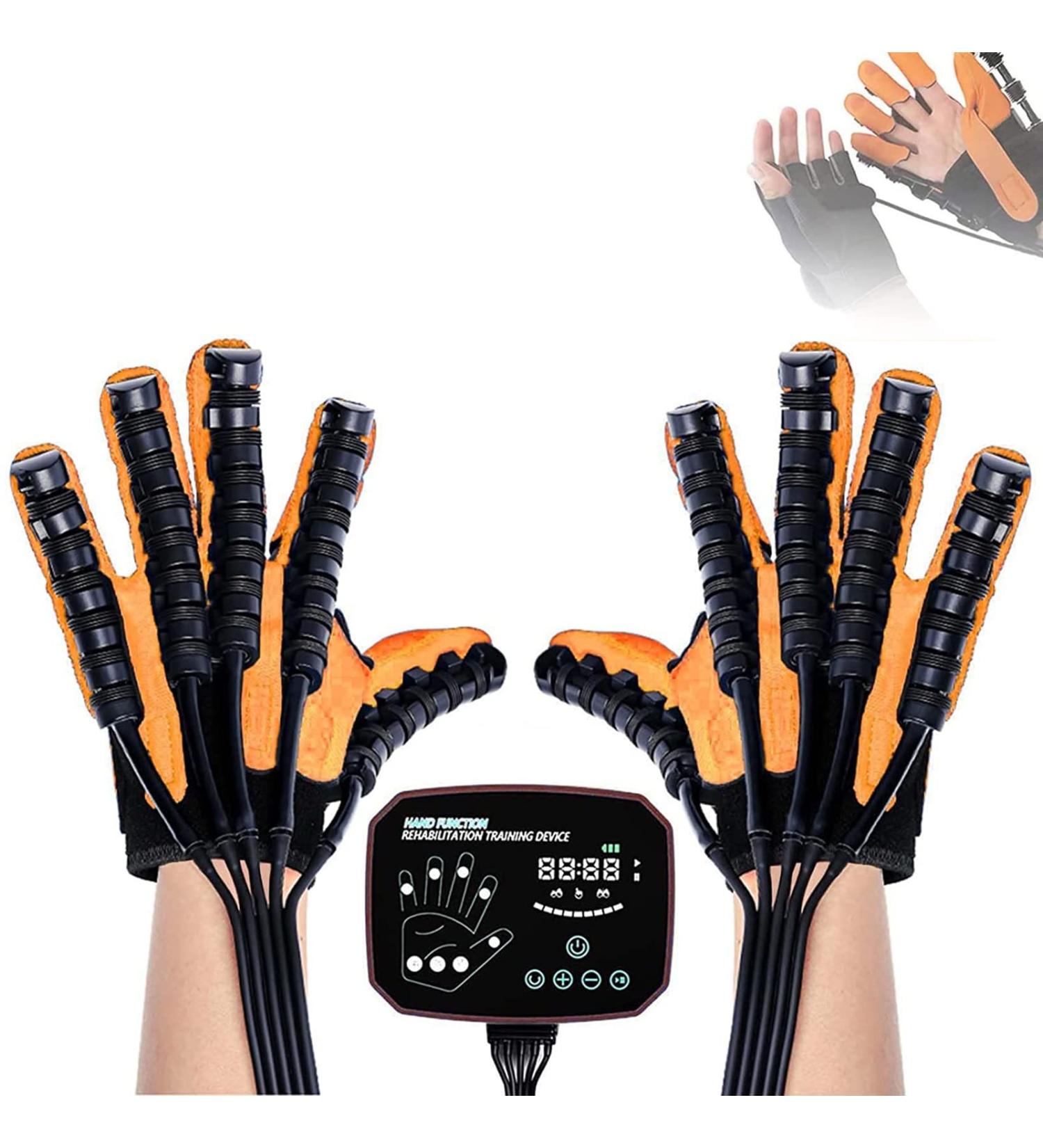 Rehabilitation Robot Gloves for Stroke Hemiplegia Hand Dysfunction Patient Training Device with Mirroring Training Smart Rechargeable Finger Training Rehab Orthotics Left Hand+Right Hand L Large Left Hand+right Hand - Buy Online on GoSupps.com