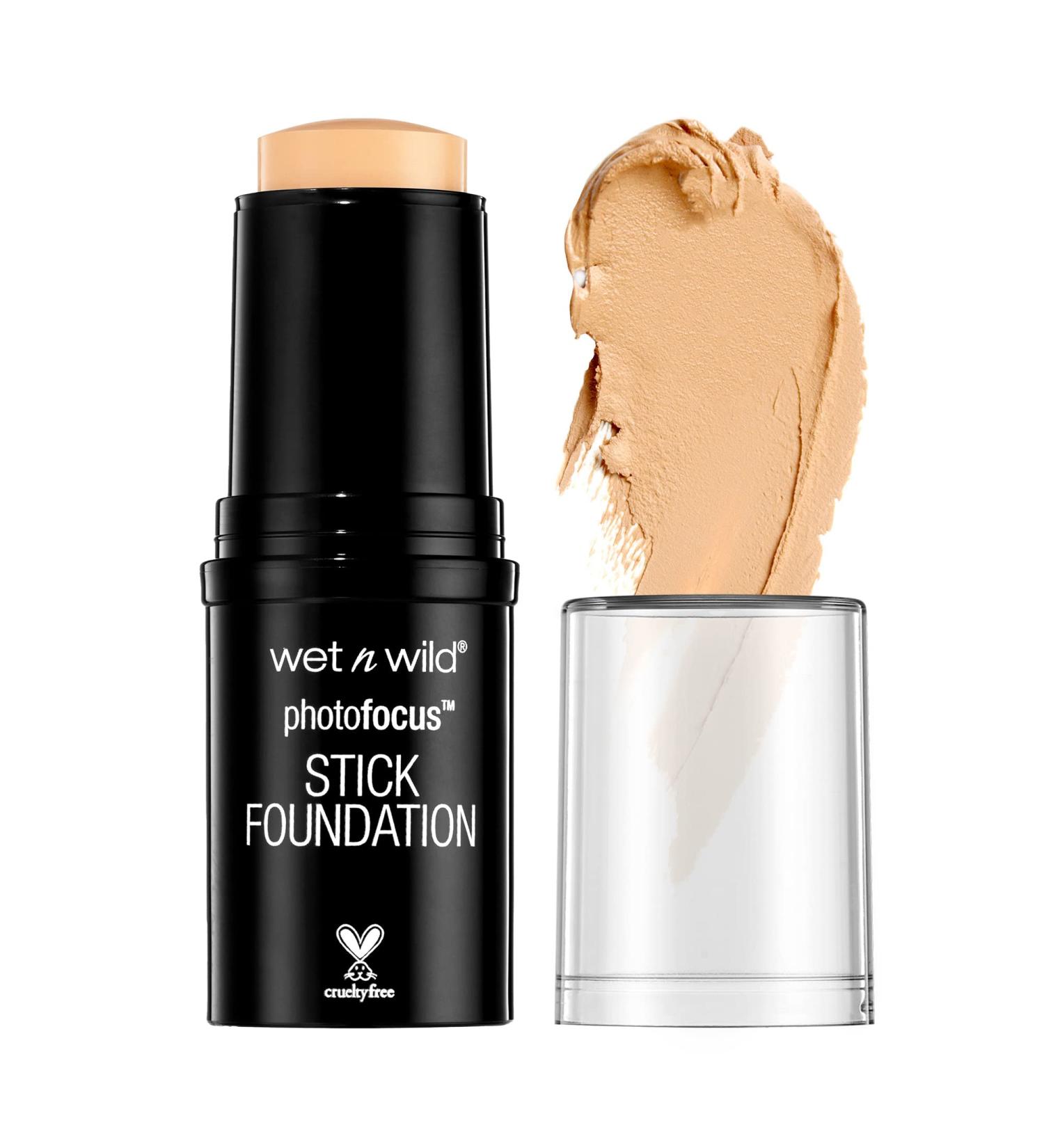 Wet n Wild Photo Focus Matte Foundation Stick Makeup Soft Ivory | Vegan & Cruelty-Free - Buy Online on GoSupps.com