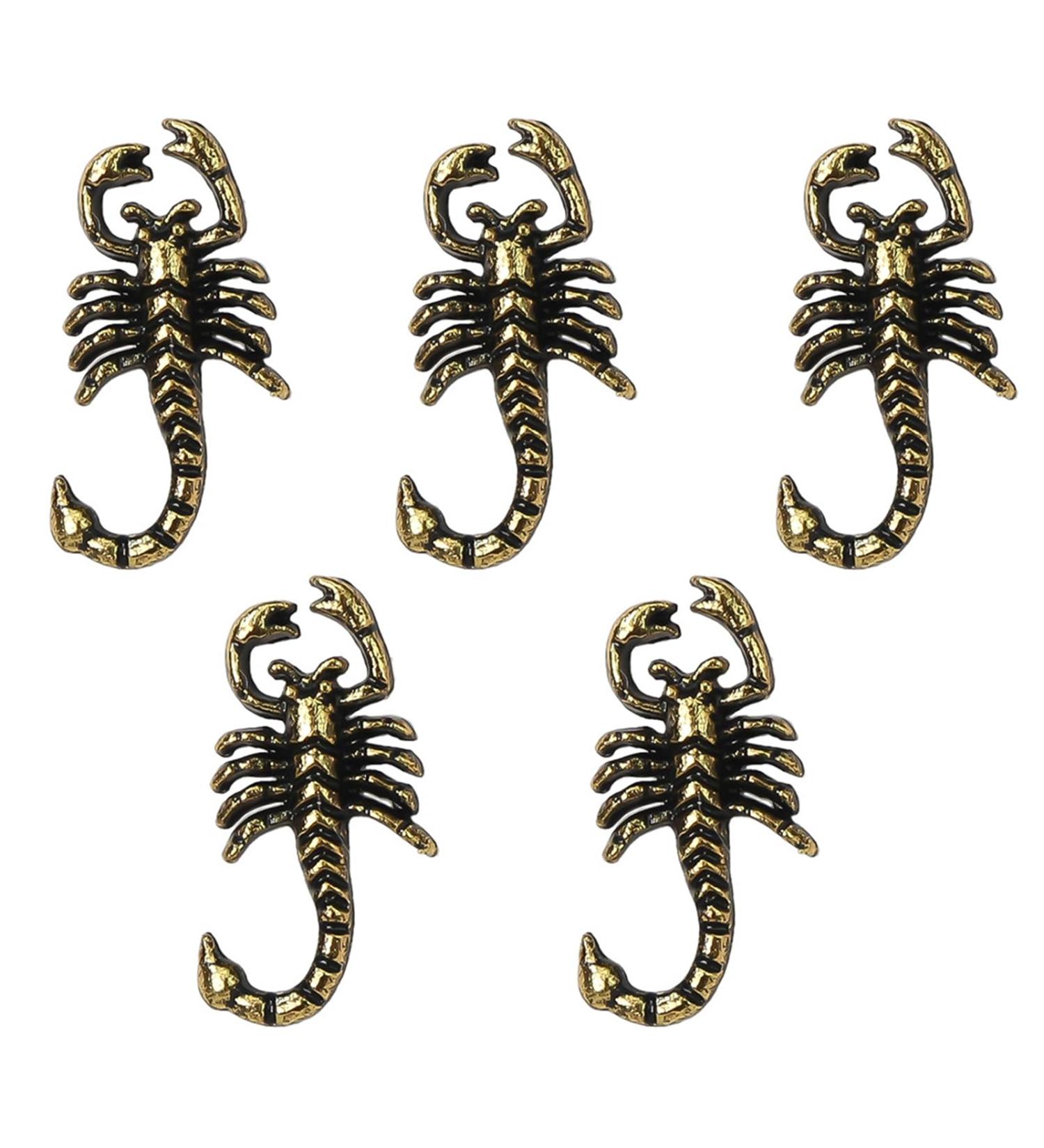 FEIlei Embossed Nail Charms 3D Scorpion Nail Art Accessories for DIY Nail Art Design Nail Art Decoration Jewelry Making - Buy Online on GoSupps.com