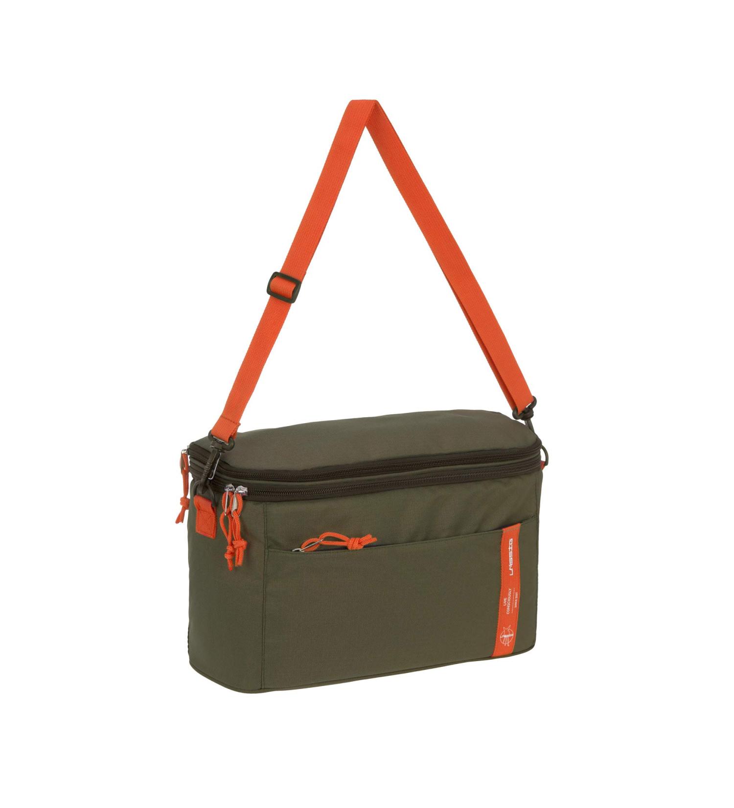 L SSIG Insulated Lunch Box & Buggy Bag | Casual Olive Buggy Shopper for International Shipping - Buy Online on GoSupps.com