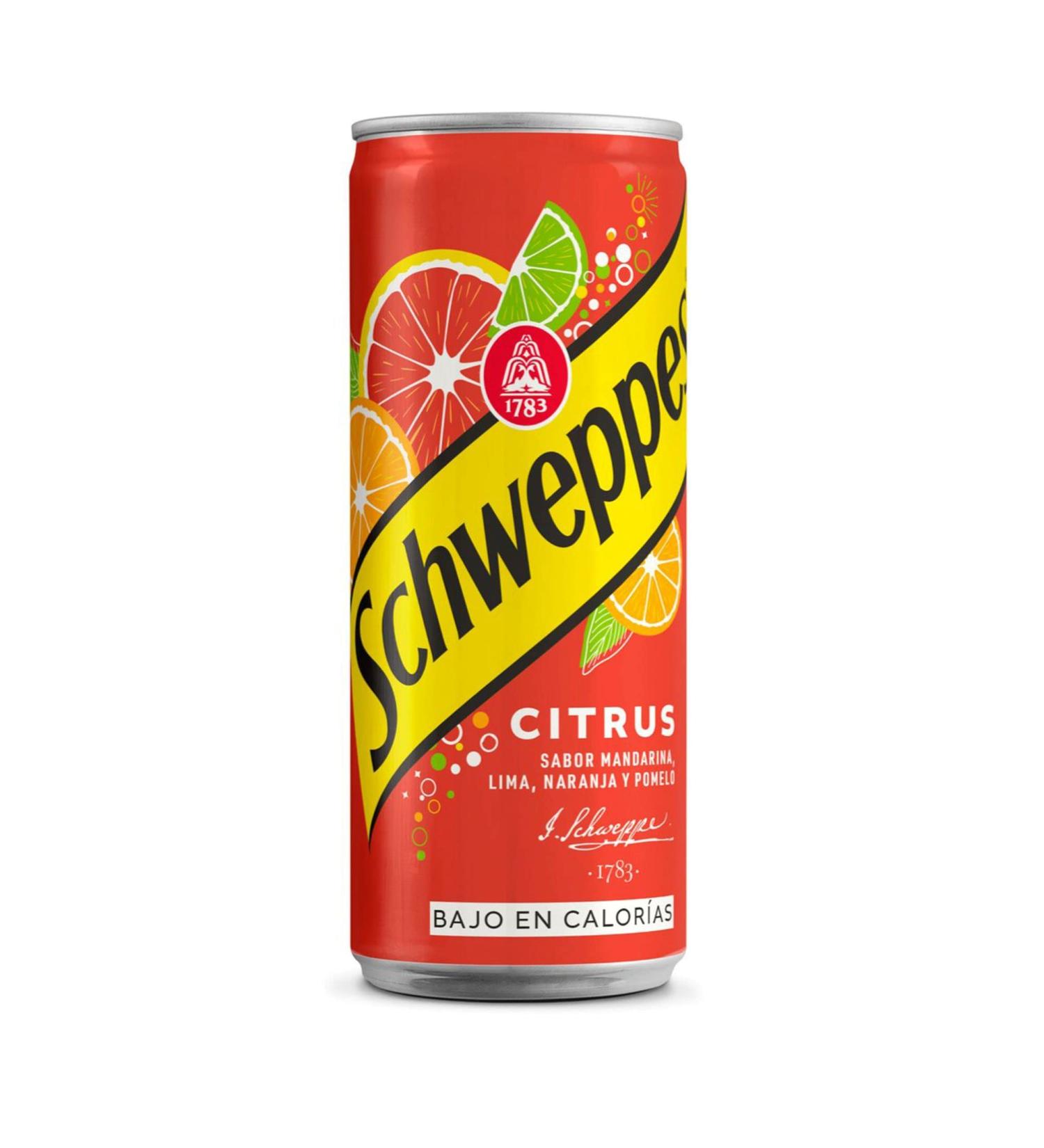 Schweppes Citrus Boisson P tillante Boisson Aromatis e aux Agrumes 330 ml - Buy Online on GoSupps.com