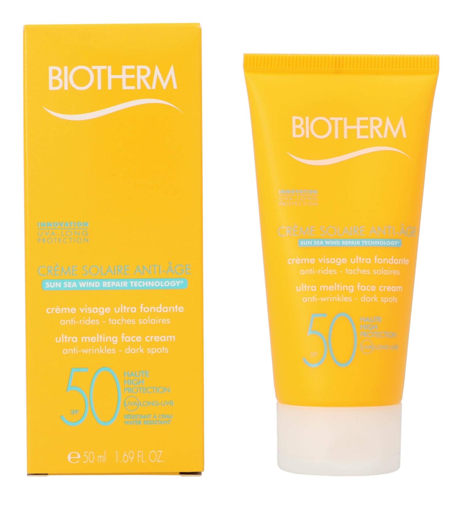 Biotherm Creme Solaire SPF 50 UVA/UVB Melting Face Cream 1.69 oz - Sun Protection - Buy Online on GoSupps.com