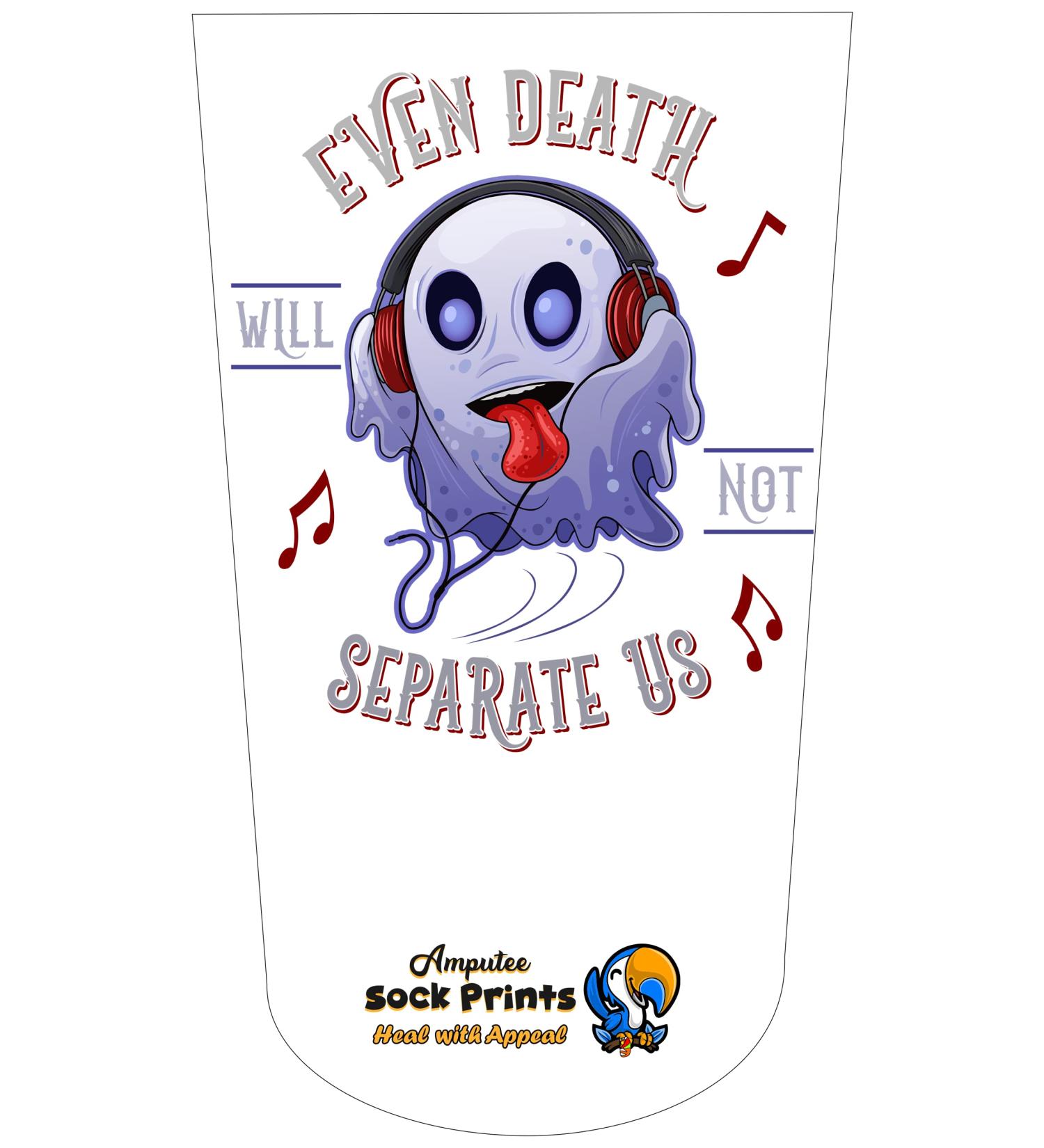 Heal with Appeal Amputee Stump Sock - Death Will Not Separate Us V1 3Ply - Buy Online on GoSupps.com