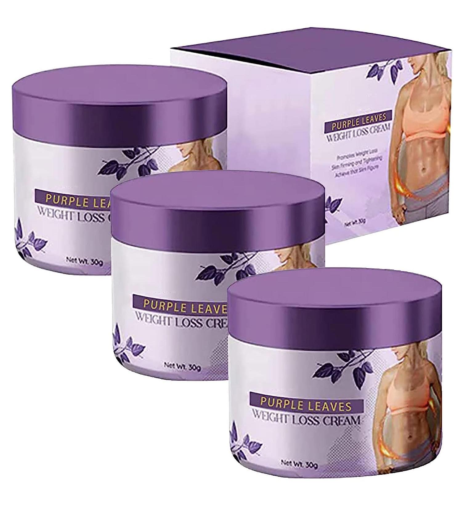 EXQST Purple Leaf Slimming Cream Body Fat Burner Cream and Scalp for Men and Women Fat Burner Hot Cream Detox Body Sculpting Cream - Buy Online on GoSupps.com