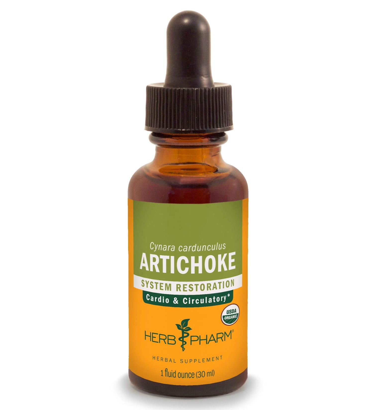 Buy Herb Pharm Artichoke Whole Leaf Extract 1 fl oz - Pure Herbal Supplement - Buy Online on GoSupps.com