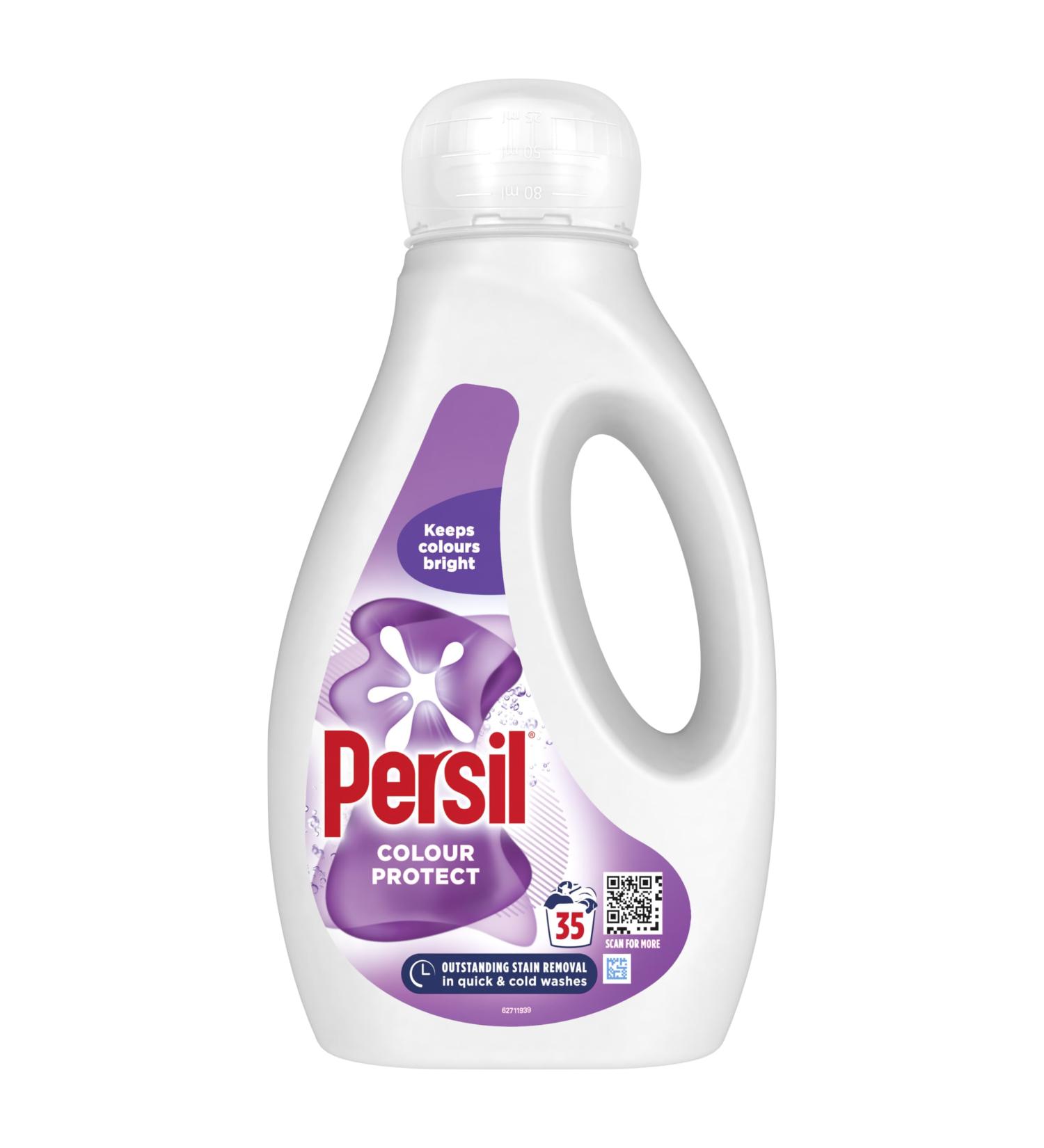 Persil Colour Laundry Washing Liquid Detergent keeps colours bright outstanding stain removal in quick & cold washes 945 ml (35 washes) - Buy Online on GoSupps.com