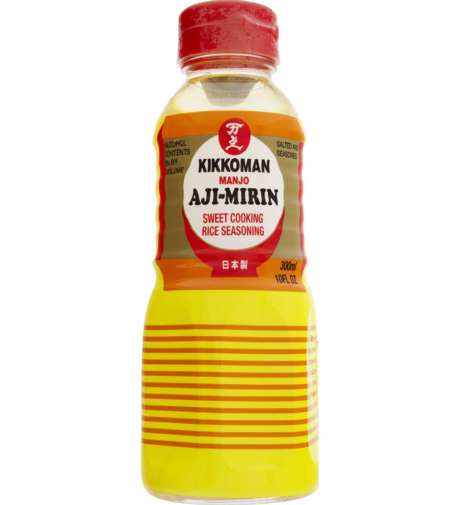 Kikkoman Aji-Mirin 10 Fl Oz - Pack of 4 | Premium Cooking Wine - Buy Online on GoSupps.com