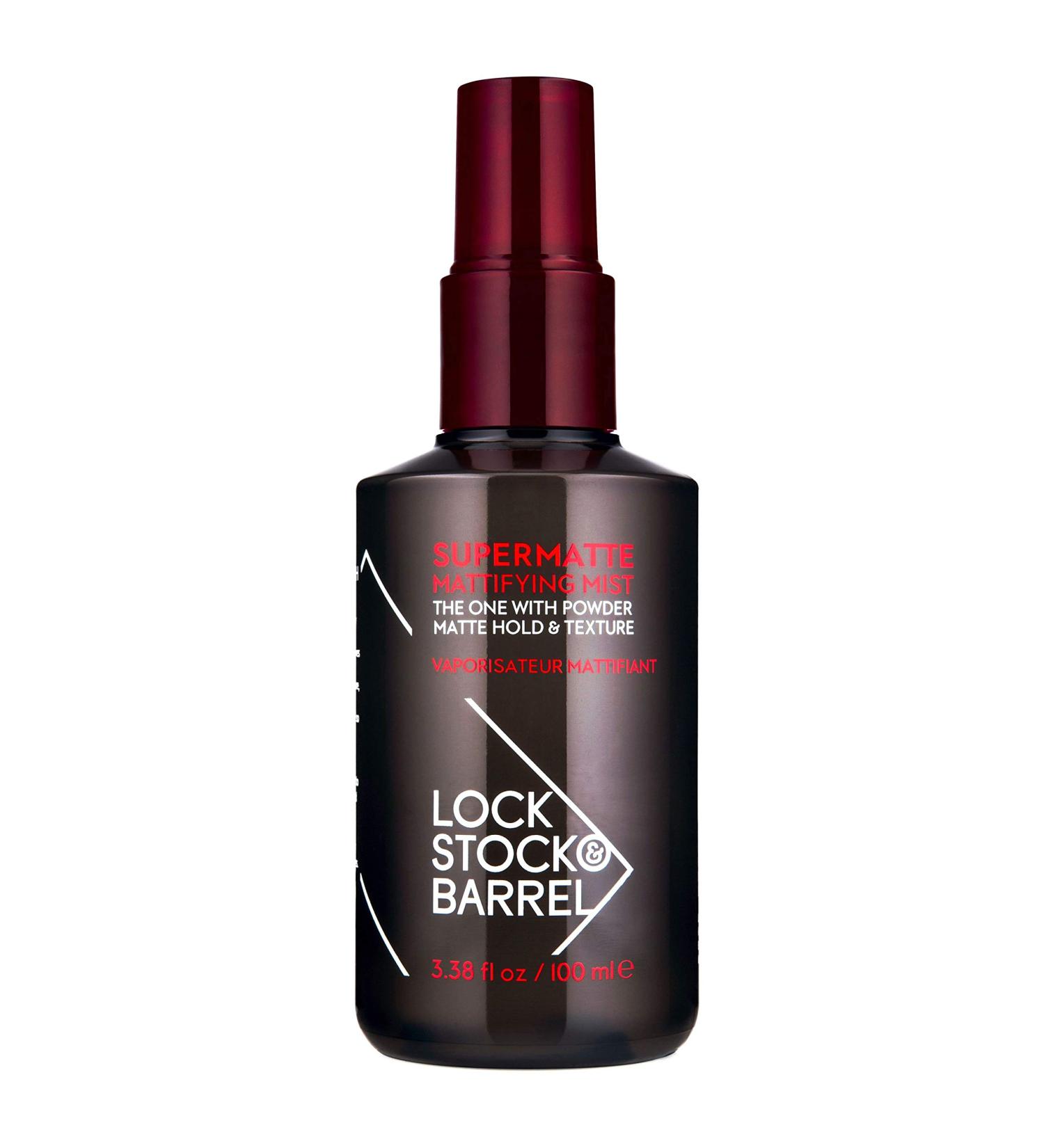 Lock Stock & Barrel Supermatte Hair Mattifying Mist For Men 100 ml - Buy Online on GoSupps.com
