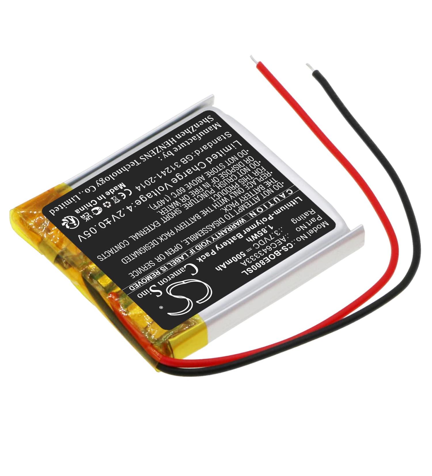 Replacement Battery for Bang & Olufsen Beoplay E8 | AEC643333A | 500mAh/3.7V - Fast International Shipping - Buy Online on GoSupps.com