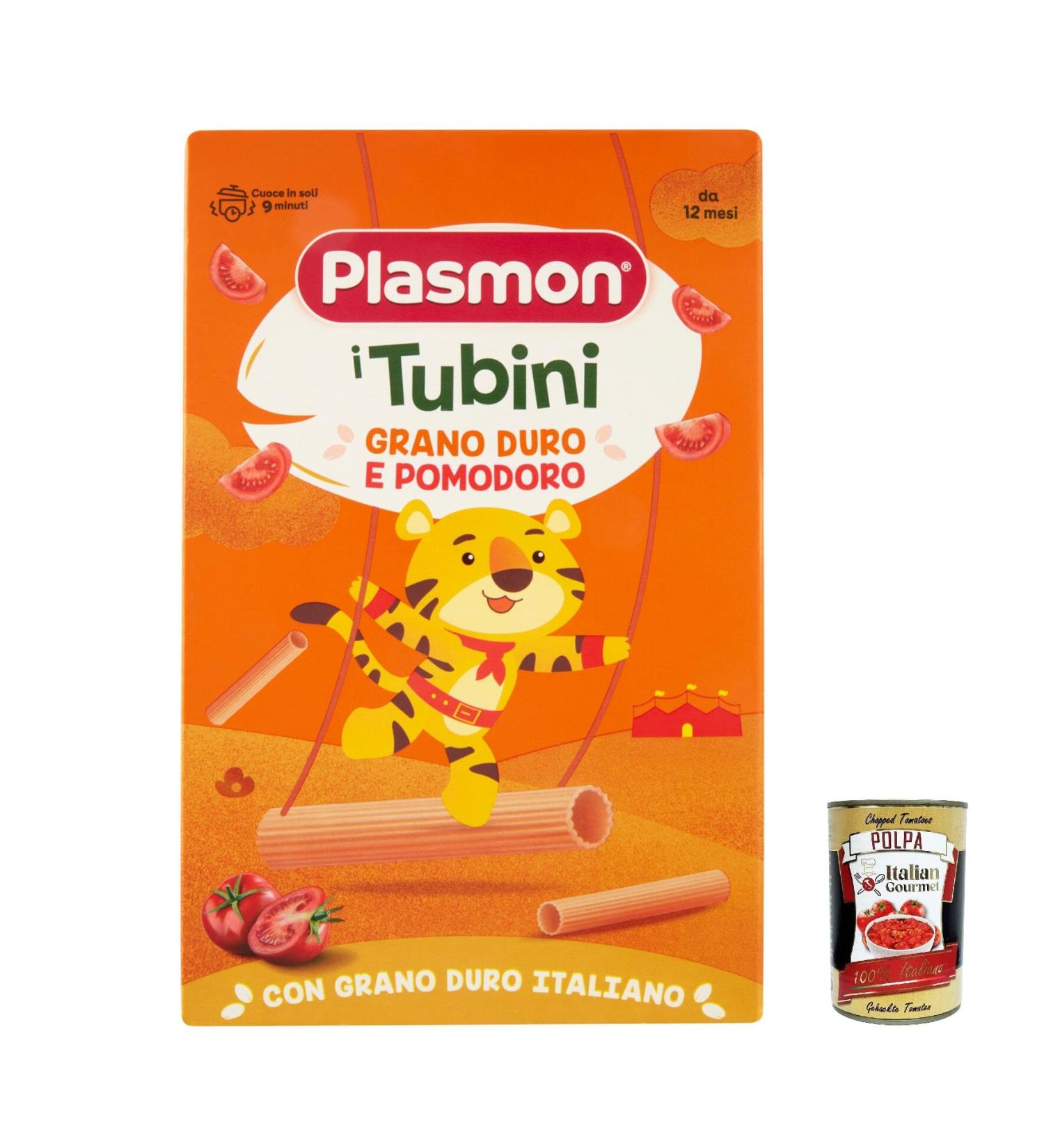  Italian Gourmet E.R. Lot de 3 p tes plasmon i Tubini Grano Duro e Pomodoro 250 g + Italian Gourmet polpa 400 g - Buy Online on GoSupps.com