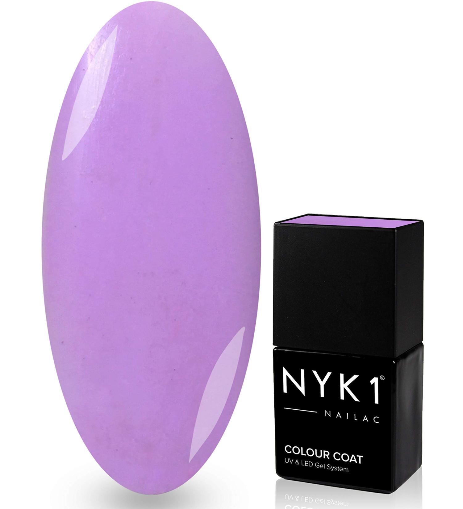 NYK1 NAILAC - LILAC HAZE - Professional Gel Nail Polish - UV and LED Drying - Quick Soak Off Gel Polish 10ml - Over 100 Gel Nail Polish Nailac Colours to Choose From! - Buy Online on GoSupps.com