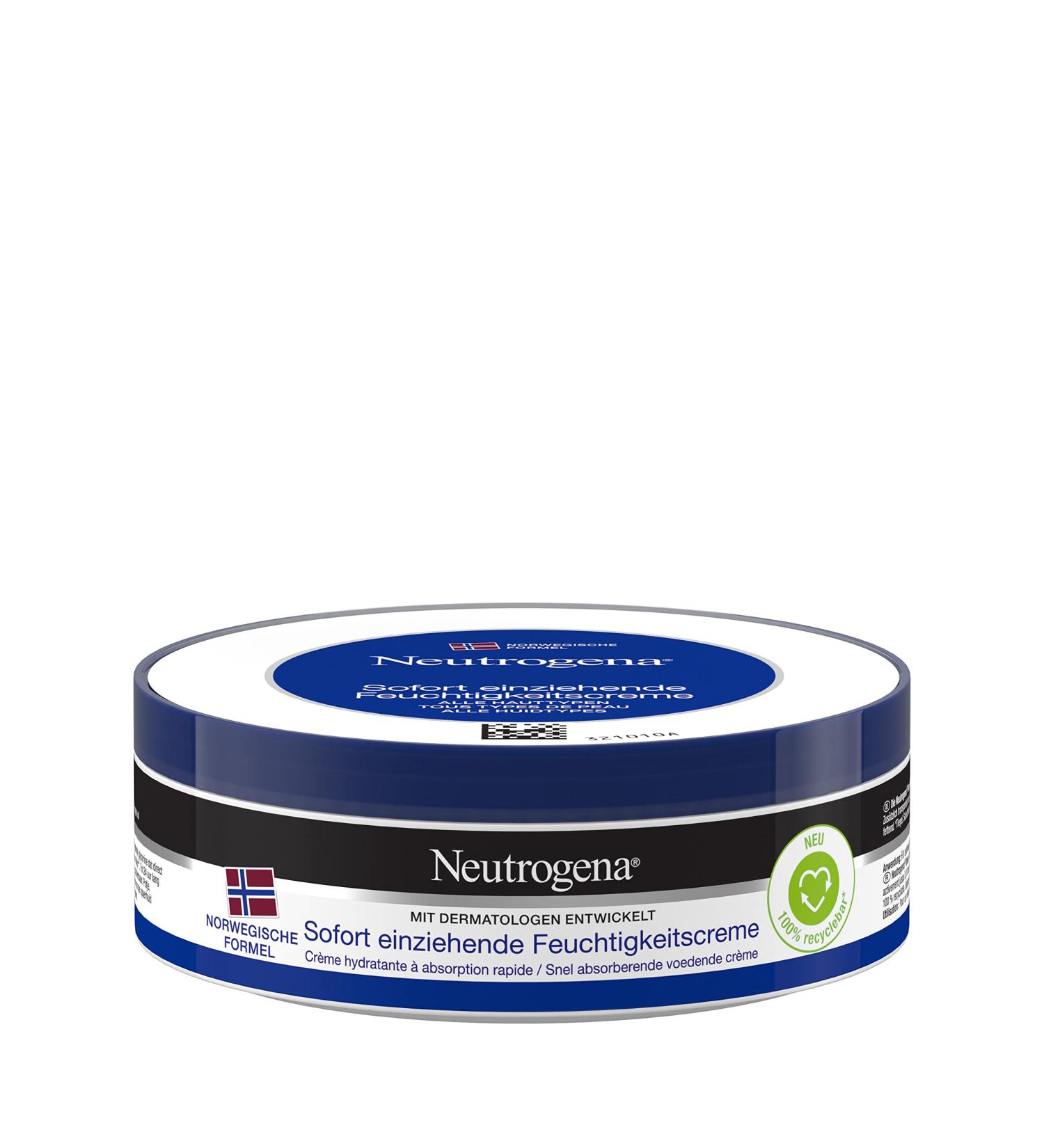 Buy Neutrogena Norwegian Formula Deep Moisture Cream (6x200 ml) - Non-Fatty Hand Cream with Glycerin for Instant Hydration & Dry Skin Relief - Fast International Shipping - Buy Online on GoSupps.com
