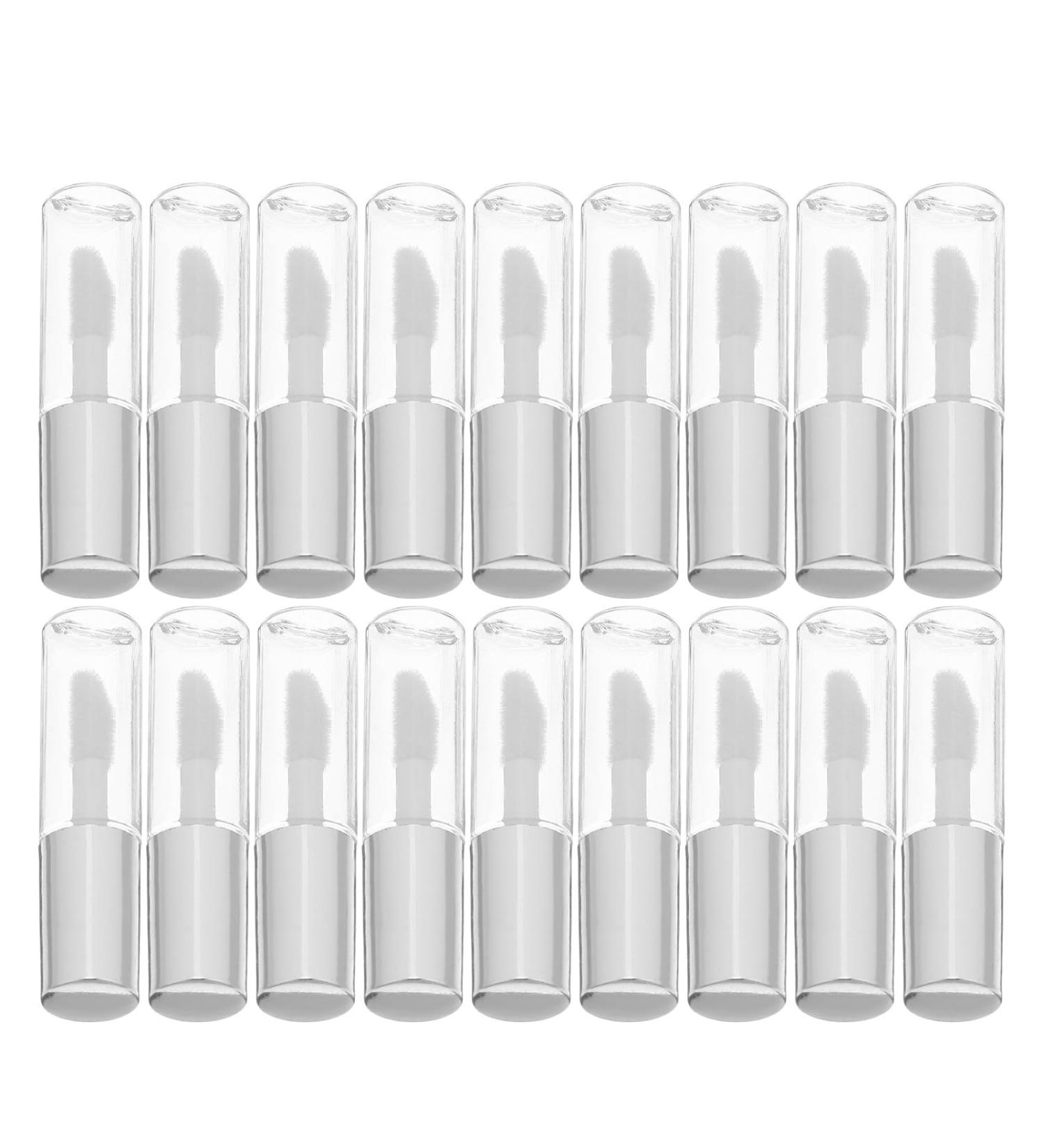 Ipetboom Lot de 30 tubes de gloss vides de 1 2 ml rechargeables pour rouge l vres et l vres DIY. Petites bouteilles en plastique pour voyage et f te. - Buy Online on GoSupps.com