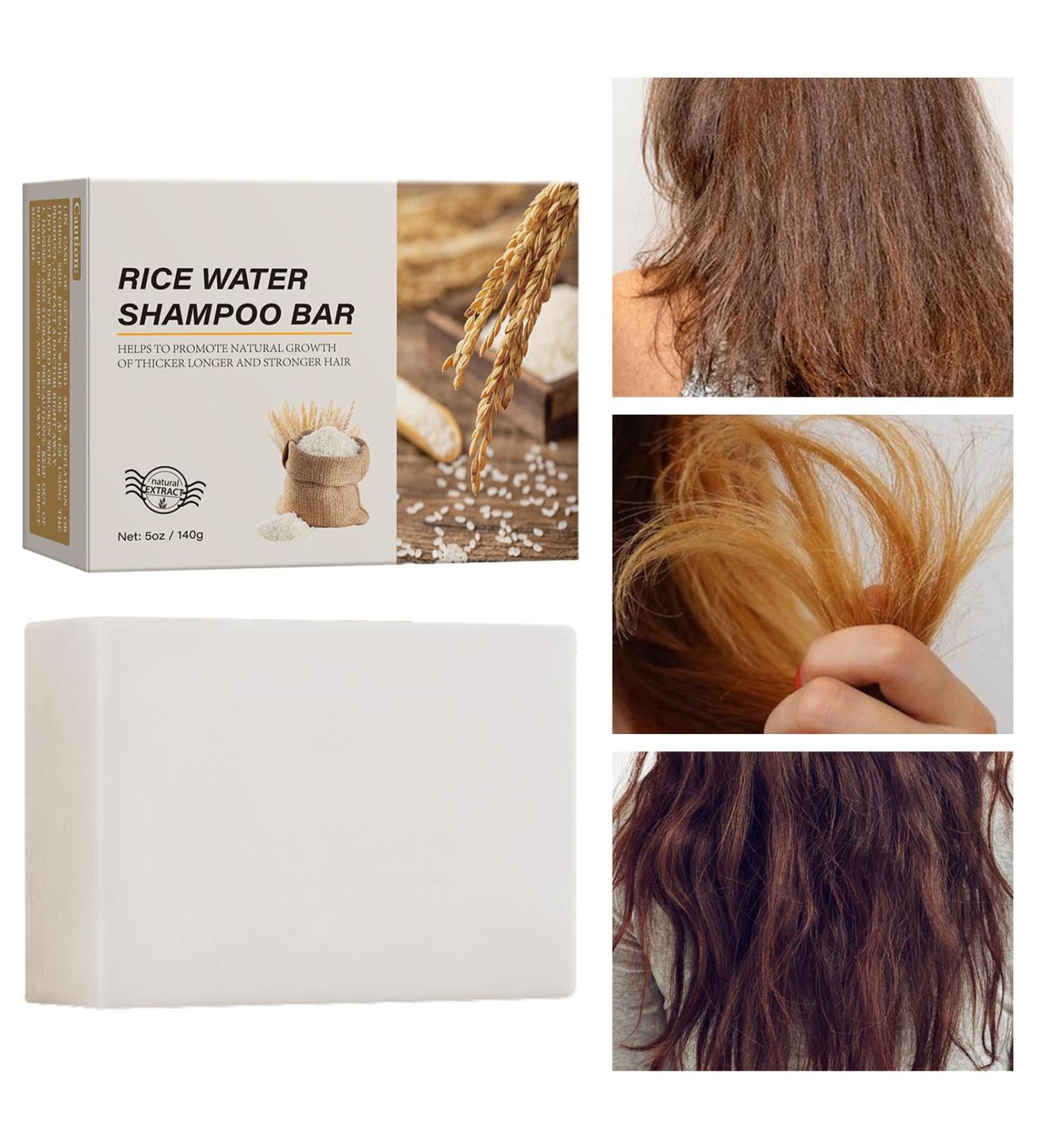 rice shampoo bars natural shampoo bars for hair growth and strengthening natural shampoo bars for hair hair growth shampoo natural for hair growth Tsuchiya - Buy Online on GoSupps.com