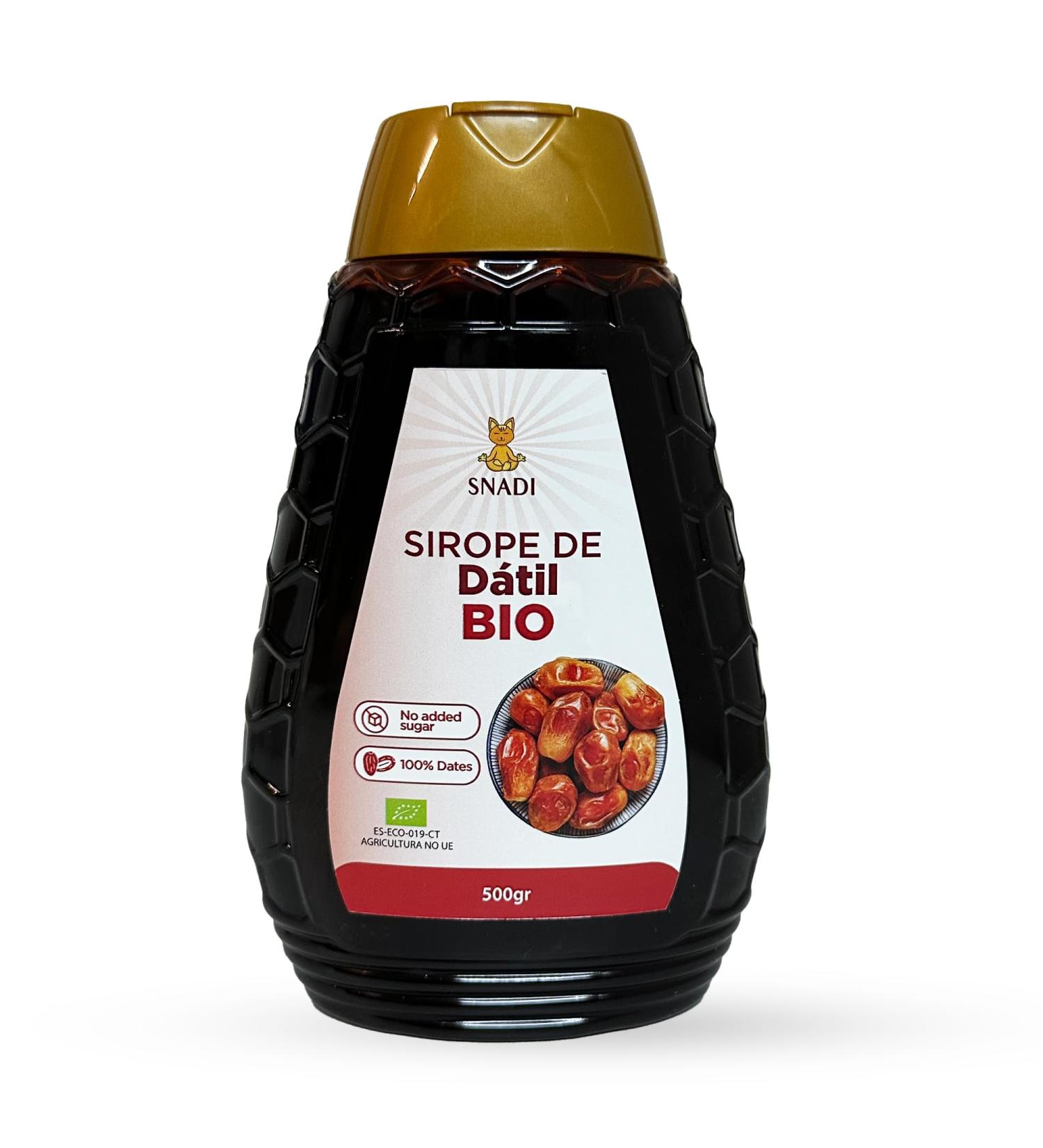 Snadi - 100% Organic Date Syrup 480g | Natural Sweetener | Low Calorie | Source of Vitamins and Minerals | Delicious Flavor - Buy Online on GoSupps.com