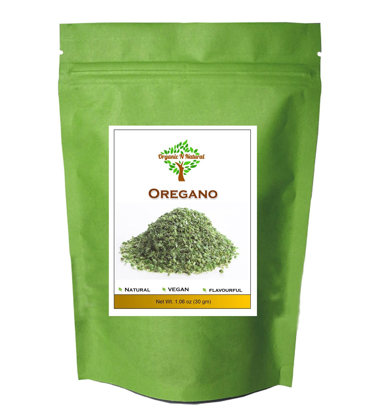 PROUDLY CANADIAN | Organic N Natural Oregano Leaves |100% Natural | 60gm - Buy Online on GoSupps.com