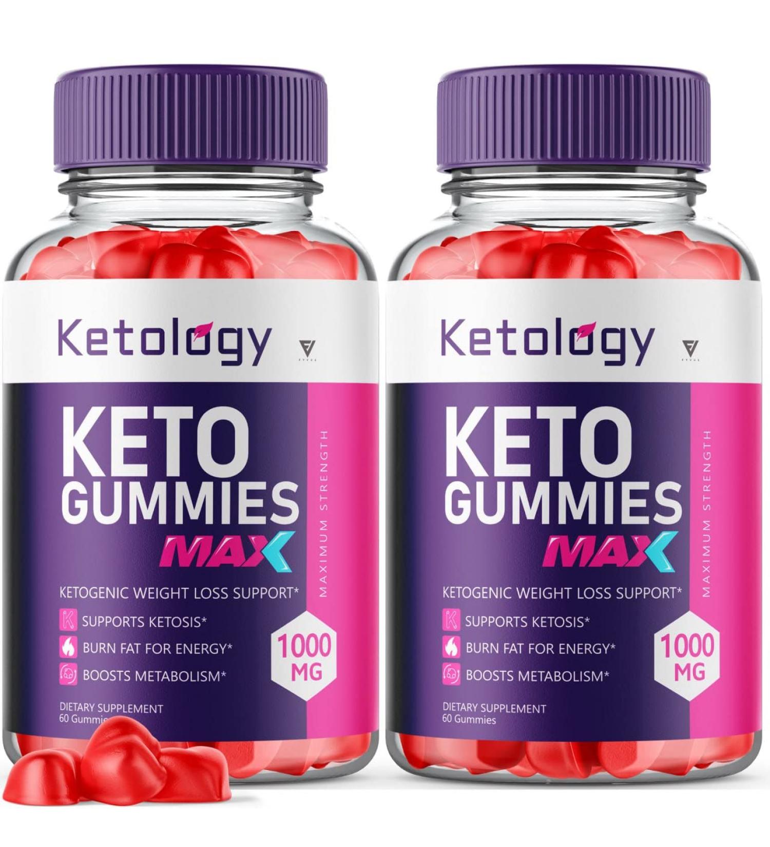 (2 Pack) Ketology Keto + ACV Gummies 525mg (120 Gummies) - Advanced Weight Loss Supplement for Ketosis & Belly Fat - Ketologic Shark Tank Oprah Winfrey Approved - Buy Online on GoSupps.com