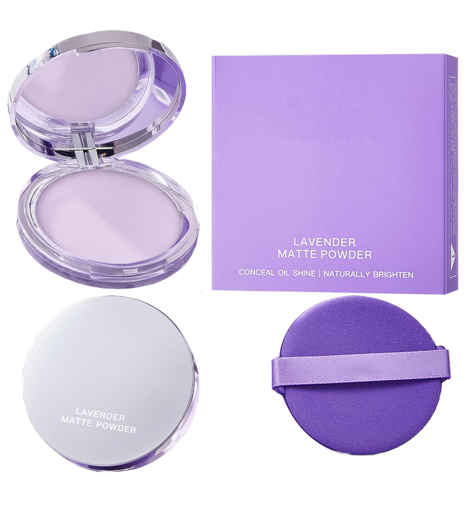  Mimoqk Makeup Powder Oily Skin Oil Control 8.5g Formula Blurring Effect Soft Veil Matte Finish Extended Hold Unblemished Shift with Sleek Design for Stylish Allure - Buy Online on GoSupps.com