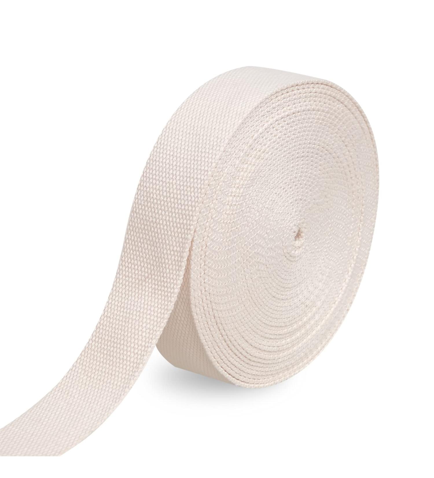 10 Yards Heavy Cotton Webbing for Dog Leashes and DIY Projects - 1.5 Inch Off-White - Buy Online on GoSupps.com