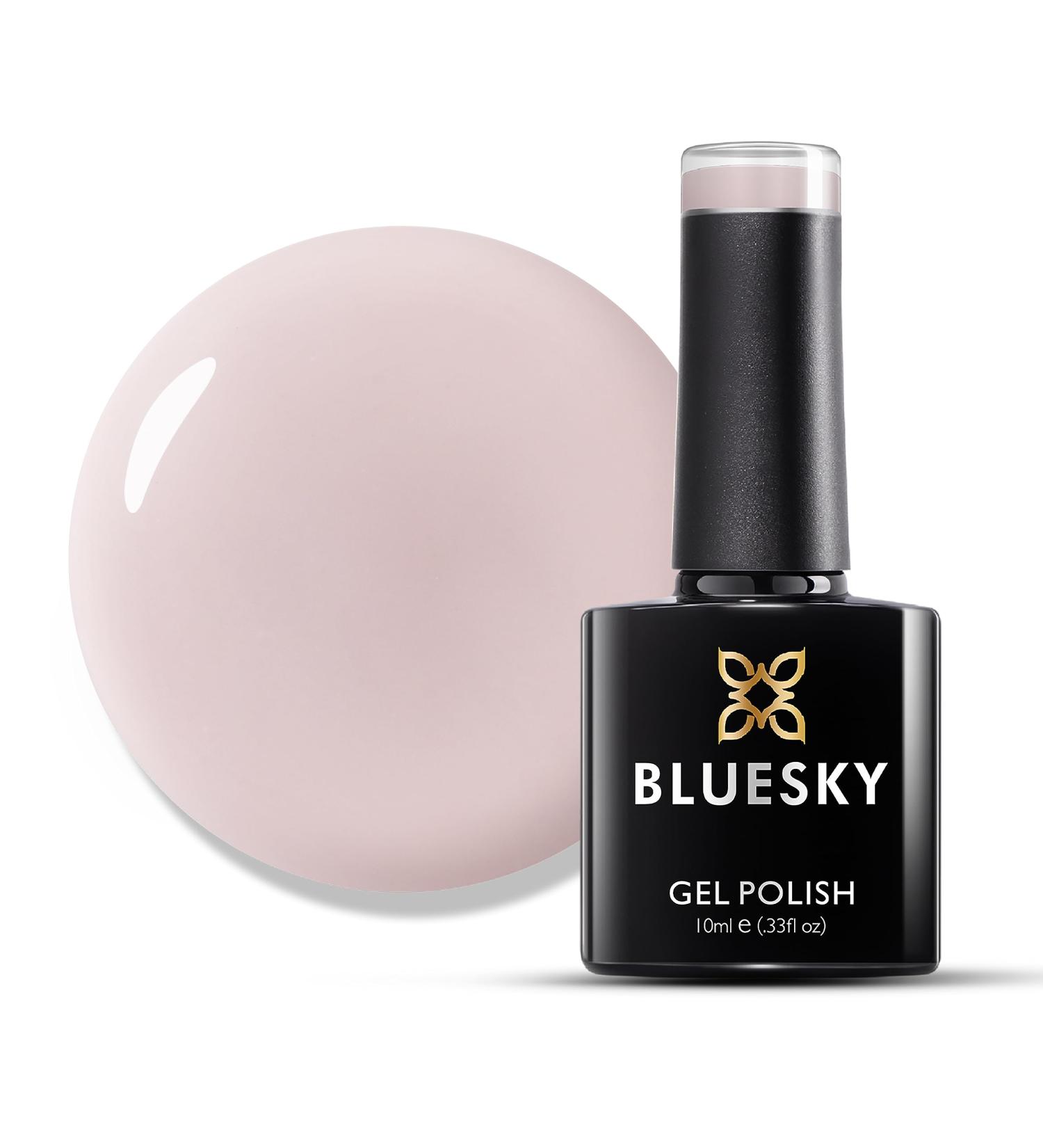 Bluesky Gel Nail Polish 10ml Dollymilk - CM02 Pale Pink Soak-Off Gel Polish For Manicure Professional Salon And Home Use Long Lasting Chip Resistant Requires Curing Under UV/LED Lamp - Buy Online on GoSupps.com