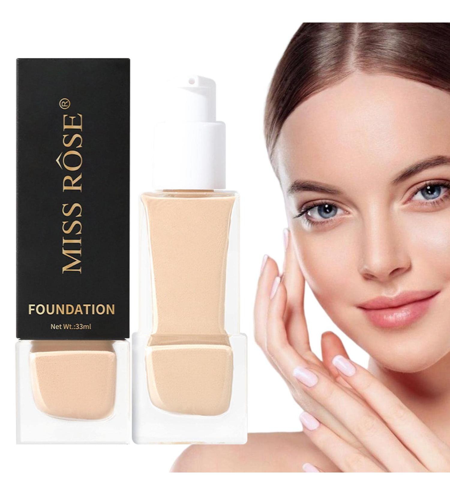 Full Coverage - 32ml Makeup for Normal and Dry Skin | Anti-Oil Makeup Hold Up to 24 Hours Transfer Sweat & Water Resistant Finish Renywosi - Buy Online on GoSupps.com
