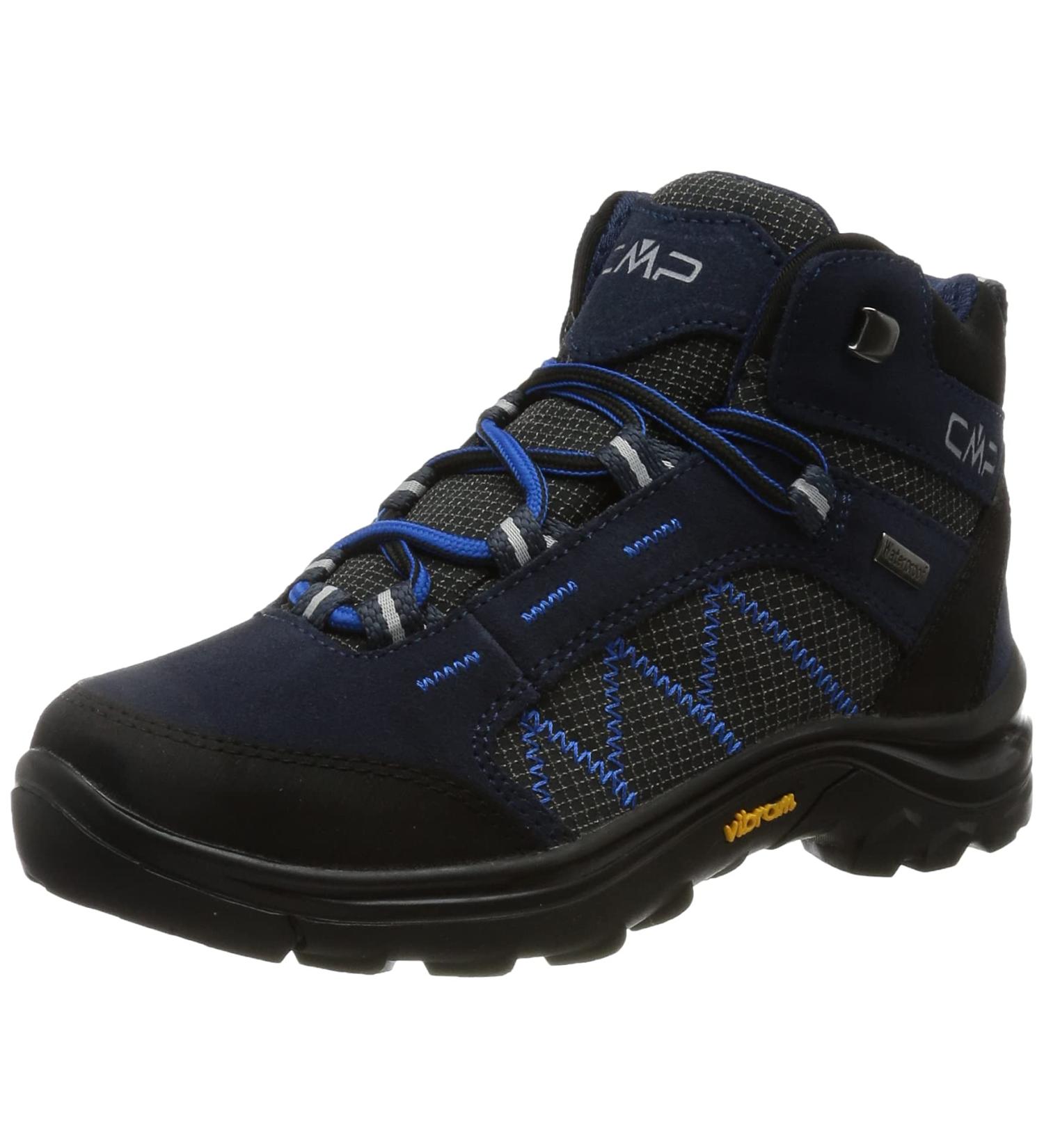 CMP Unisex Kids Thiamat Mid 2.0 Trekking Shoe WP - Black Blue 40 EU | Lightweight Waterproof Durable Hiking Footwear - Buy Online on GoSupps.com