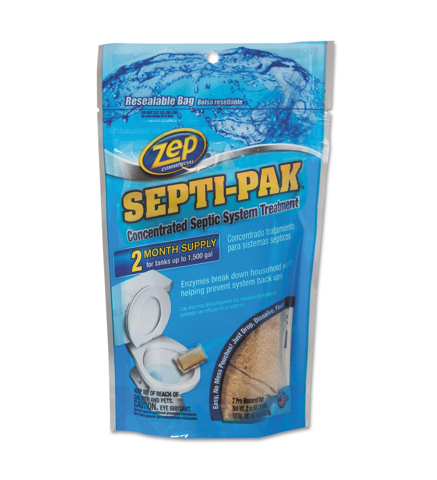 Zep Septic Tank Treatment 2 / Pk