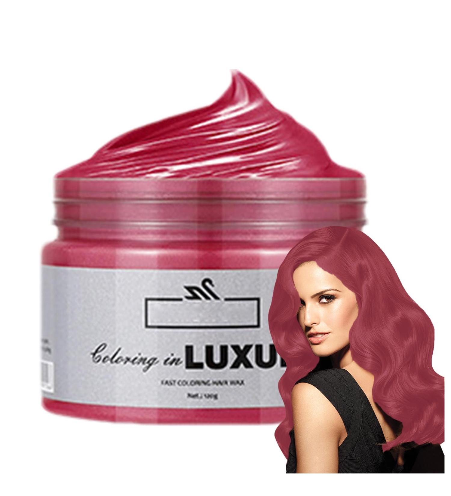 Temporary hair color Temporary Natural Hair Dye CreamNatural Hair Color Cream Colored Hair Dye for Halloween Party Cosplay Men Women DIY Hairstyle Skuda - Buy Online on GoSupps.com